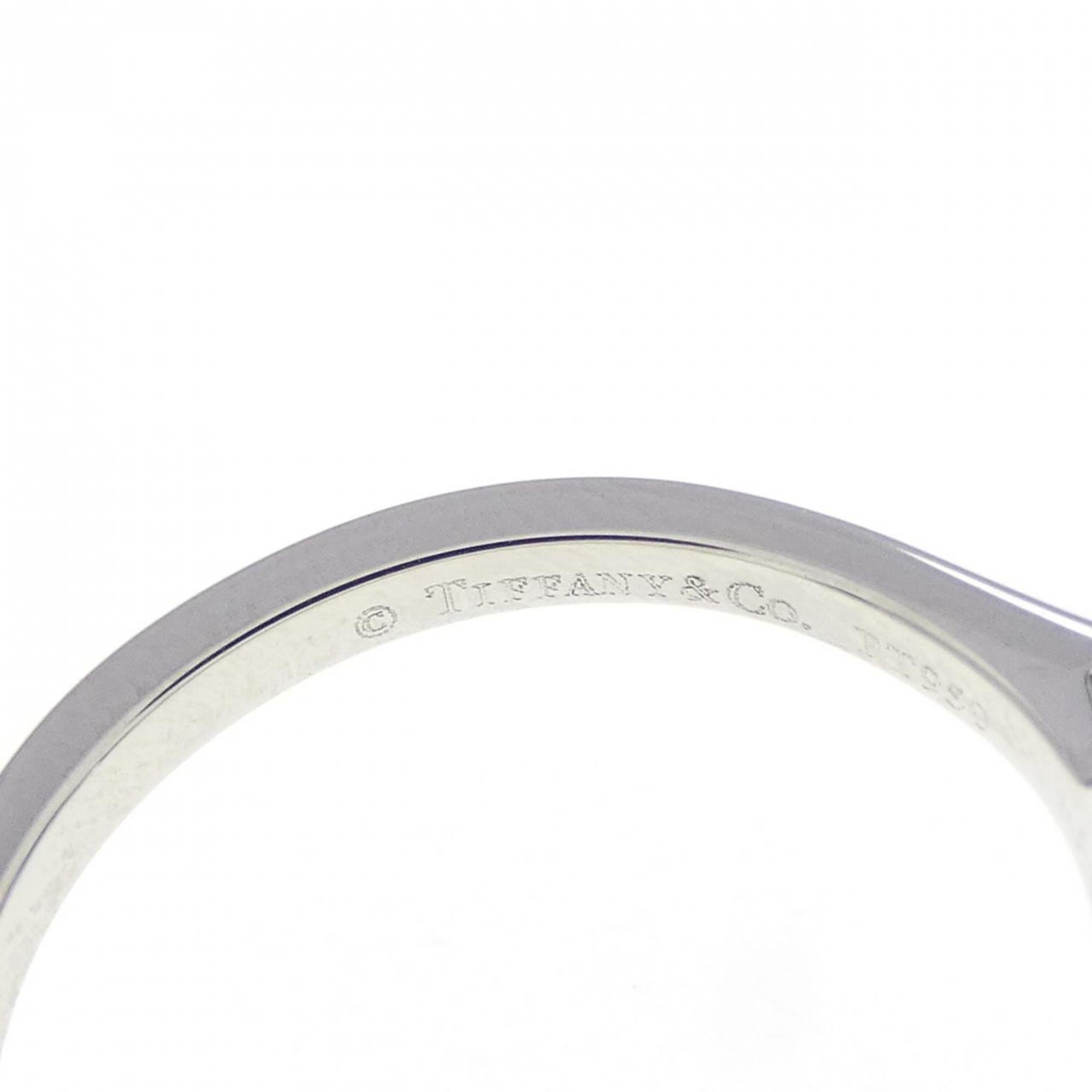 Tiffany Platinum Platinum 950 Band Ring (Pre-Owned)