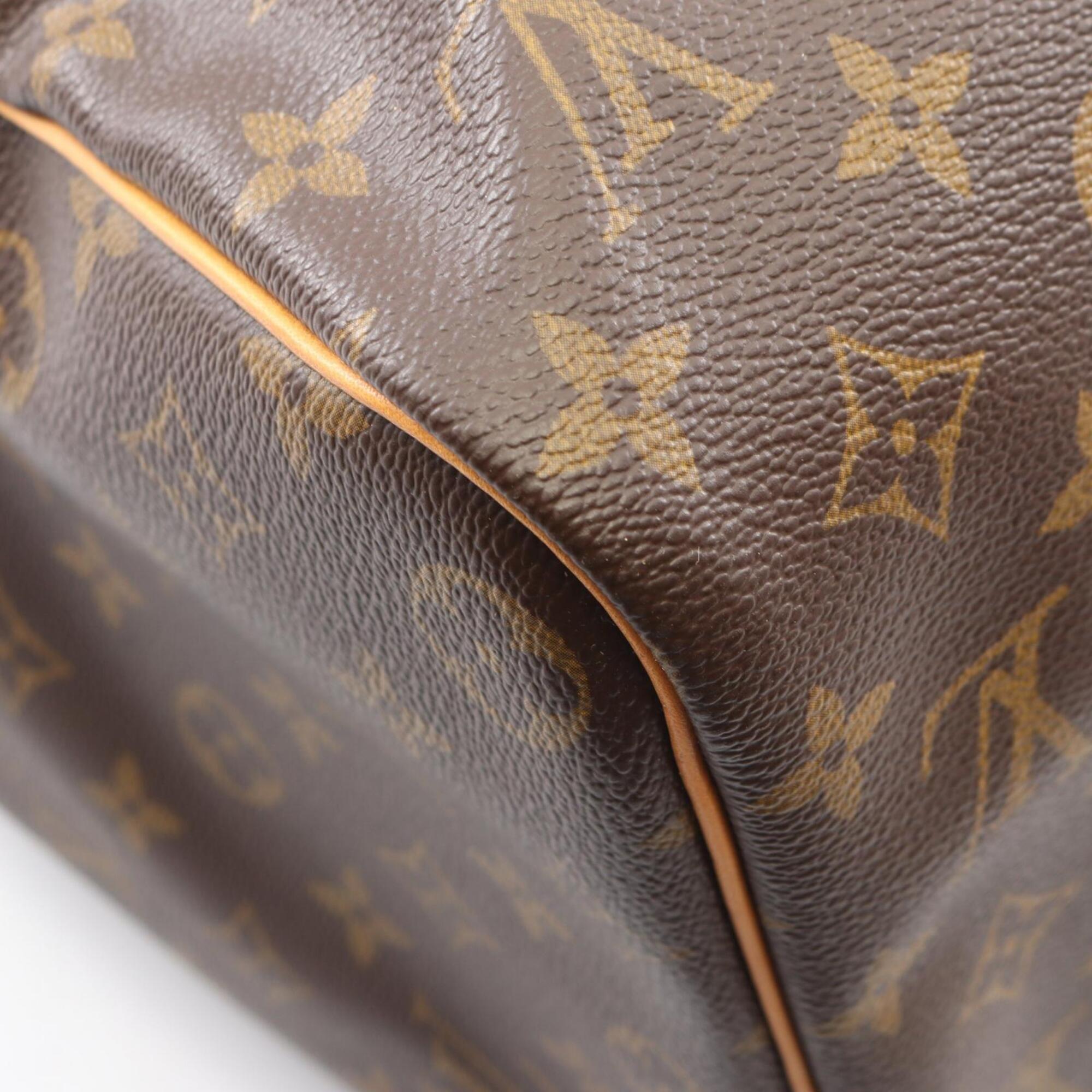 Louis Vuitton Brown Monogram Monogram Boston Bag Handbag (Pre-Owned)