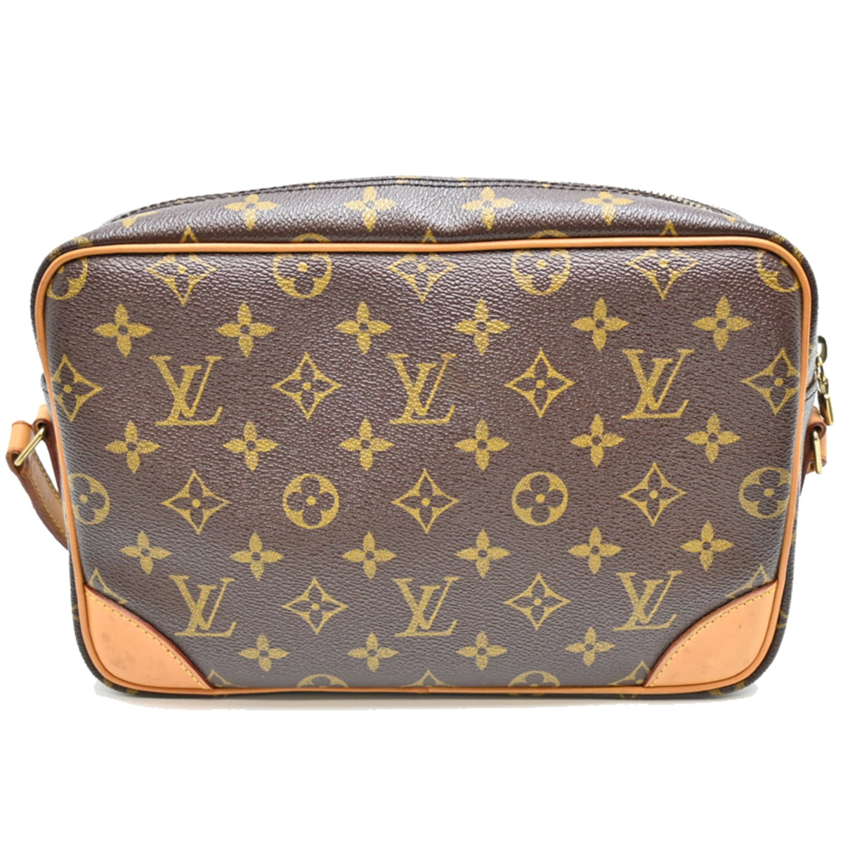 Louis Vuitton Brown Monogram Shoulder Bag (Pre-Owned)