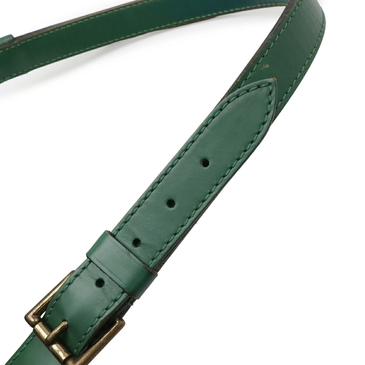 Louis Vuitton Borneo Green Green Epi Leather Shoulder Bag (Pre-Owned)