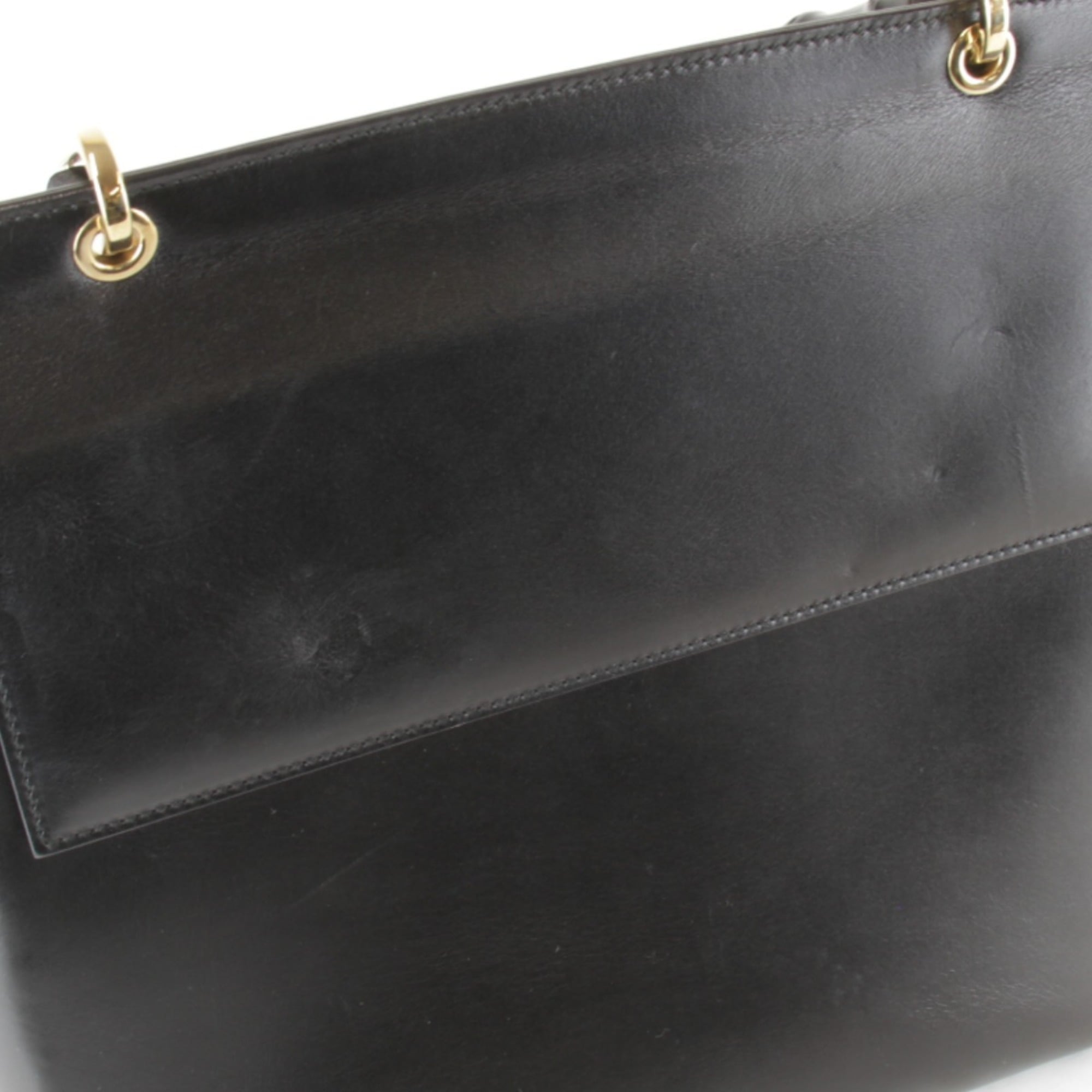 Gucci Black Leather Shoulder Bag (Pre-Owned)