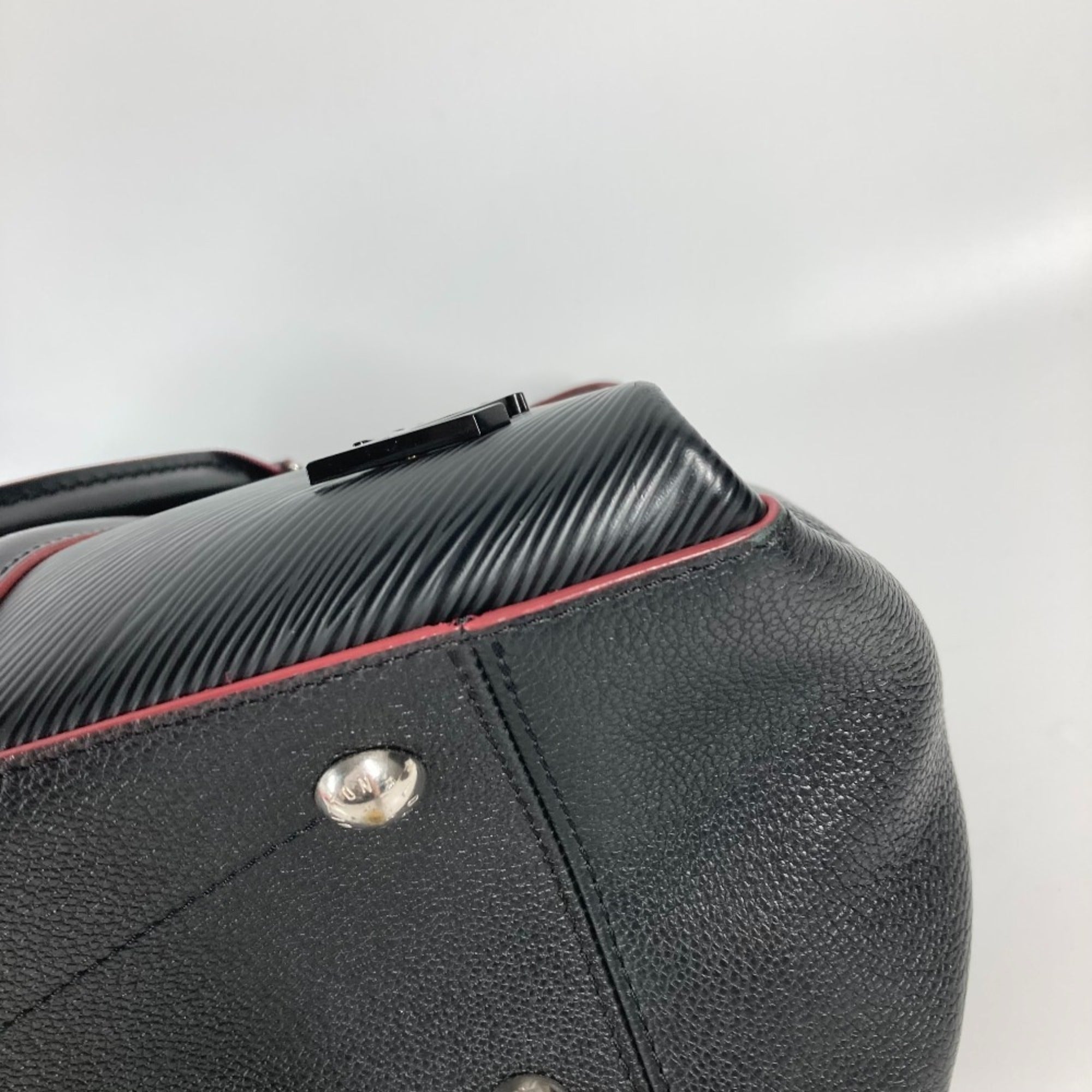 Louis Vuitton Bicolor Black Noir Pink Epi Leather Handbag Shoulder Bag Tote Bag (Pre-Owned)