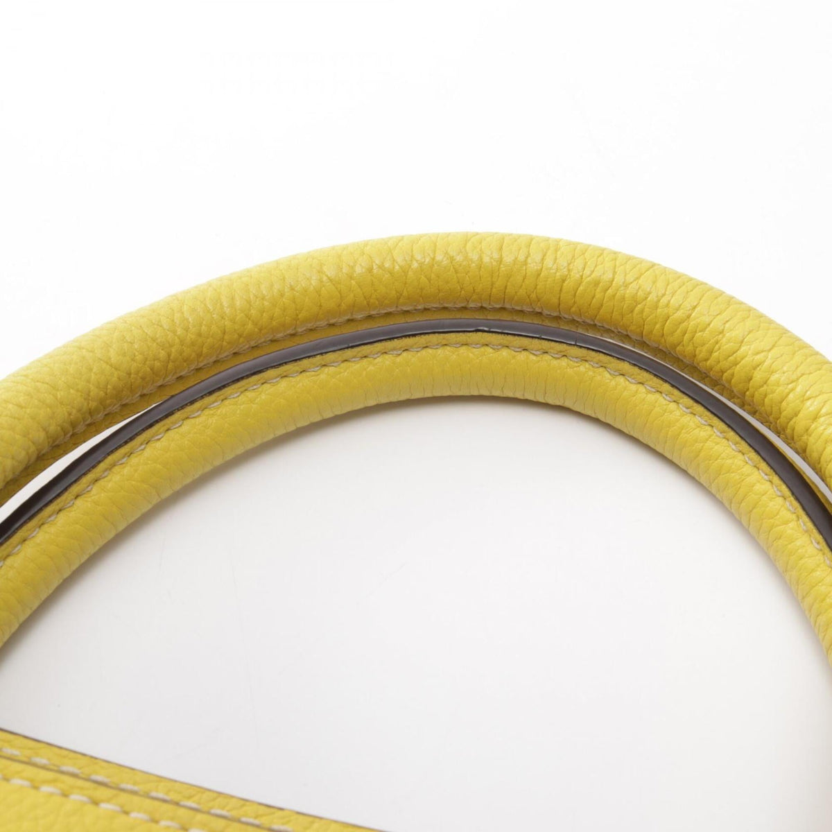 Celine Yellow Leather Handbag (Pre-Owned)