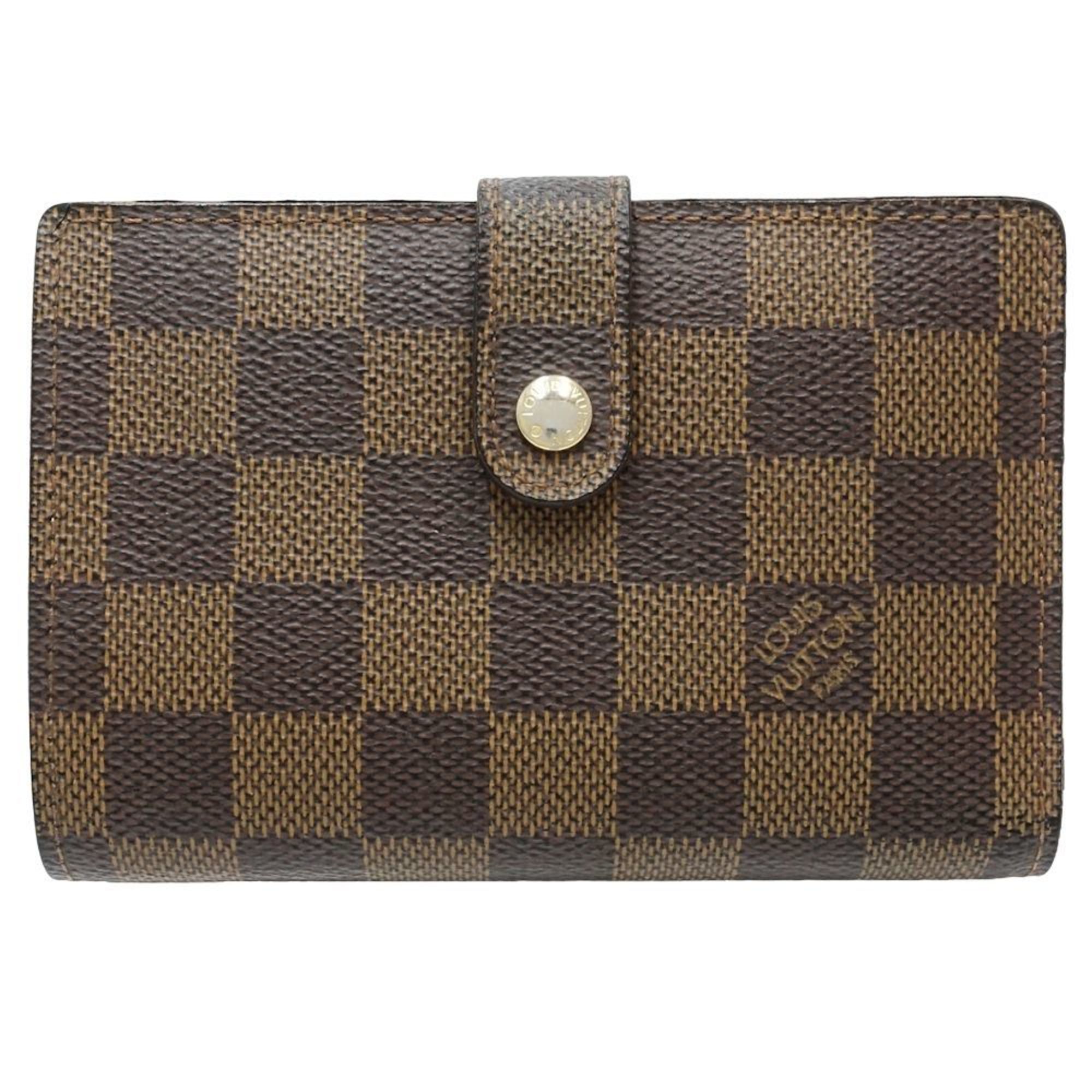 Louis Vuitton Damier Ebene Canvas Wallet (Bi-Fold) (Pre-Owned)