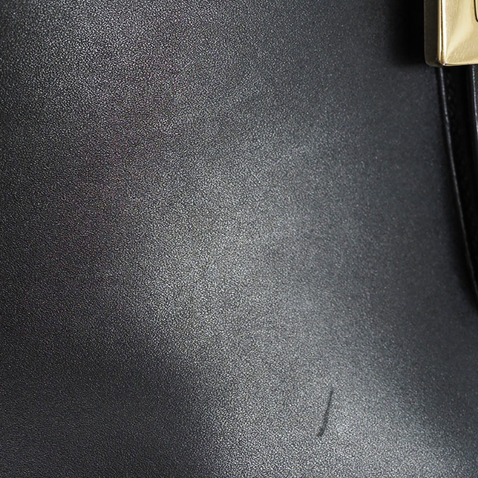 Gucci Black Leather Handbag (Pre-Owned)