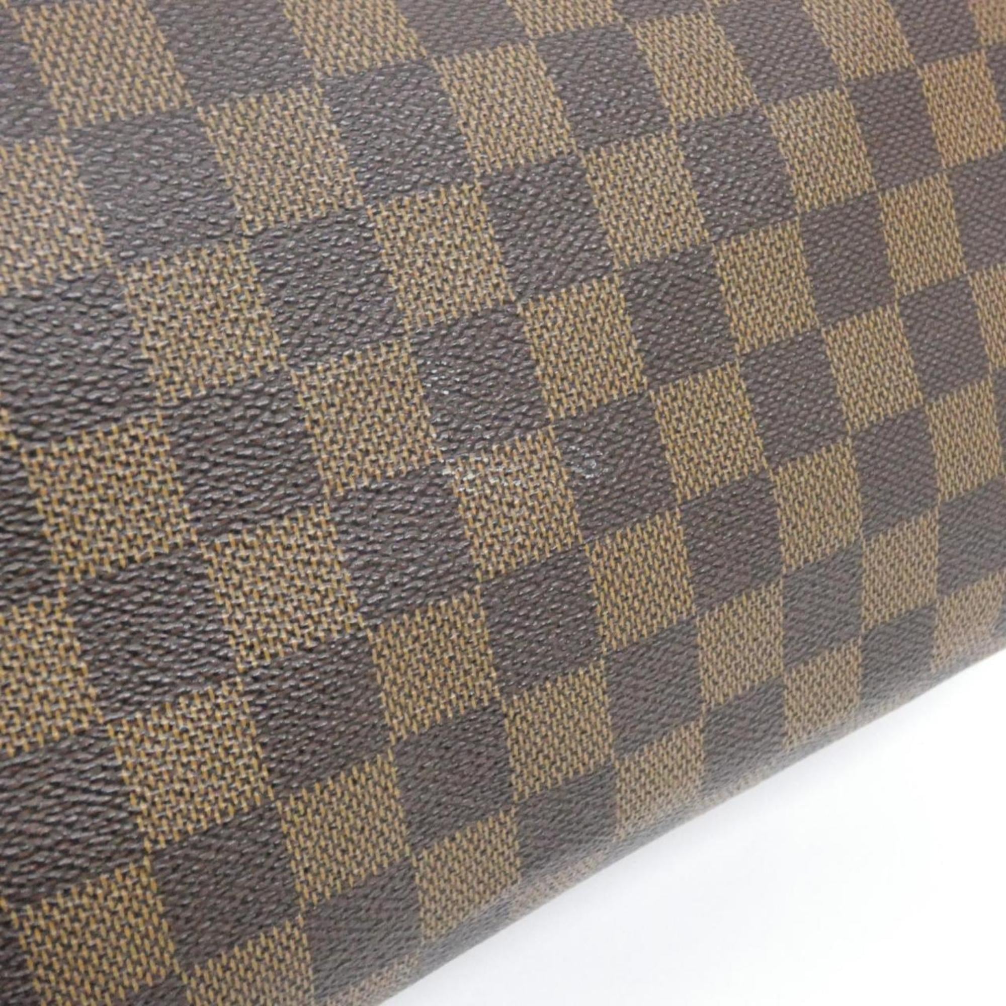 Louis Vuitton Ebene Coated Canvas Boston Bag (Pre-Owned)