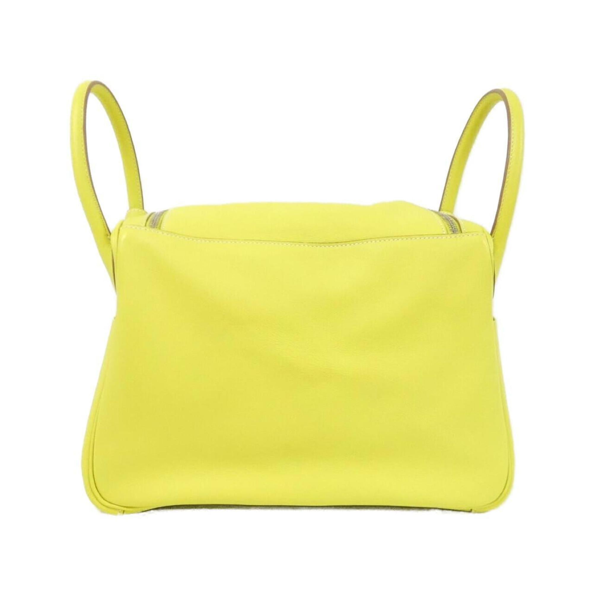 Hermes Lime Yellow Swift Leather Shoulder Bag (Pre-Owned)
