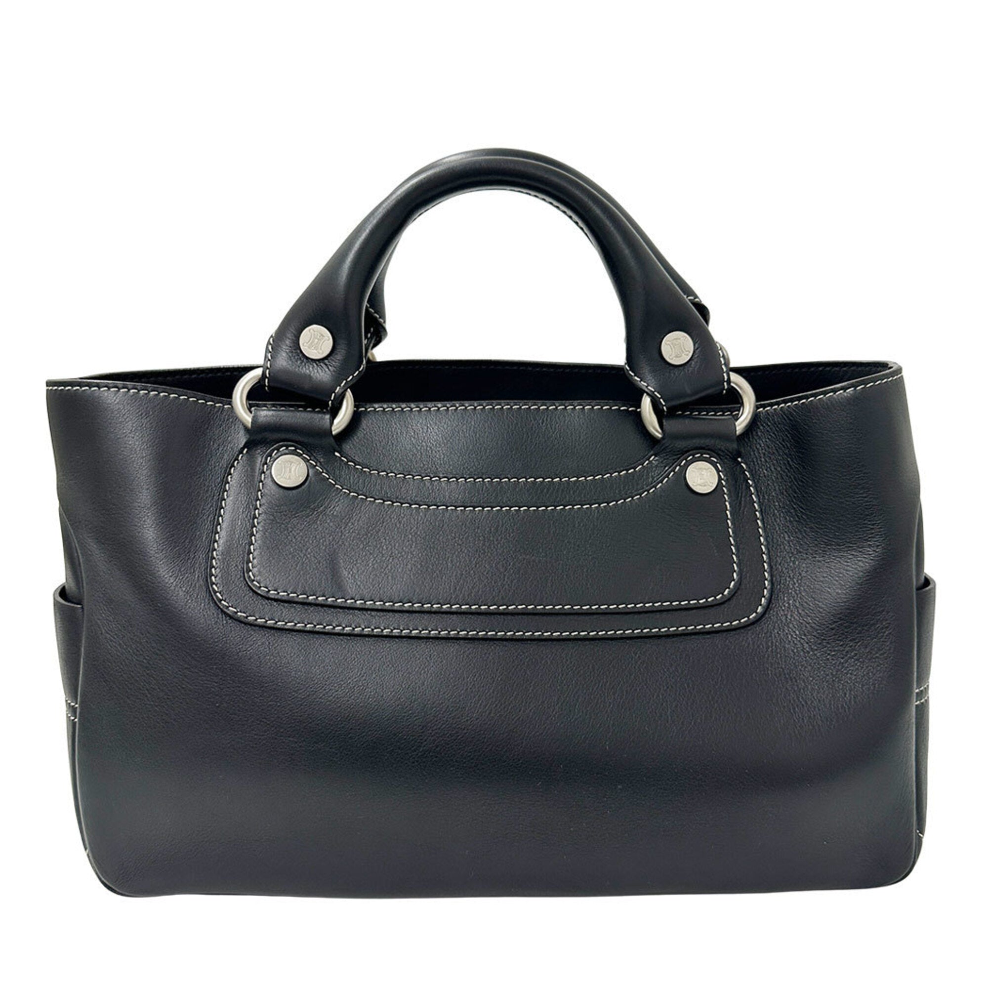 Celine Black Leather Handbag (Pre-Owned)