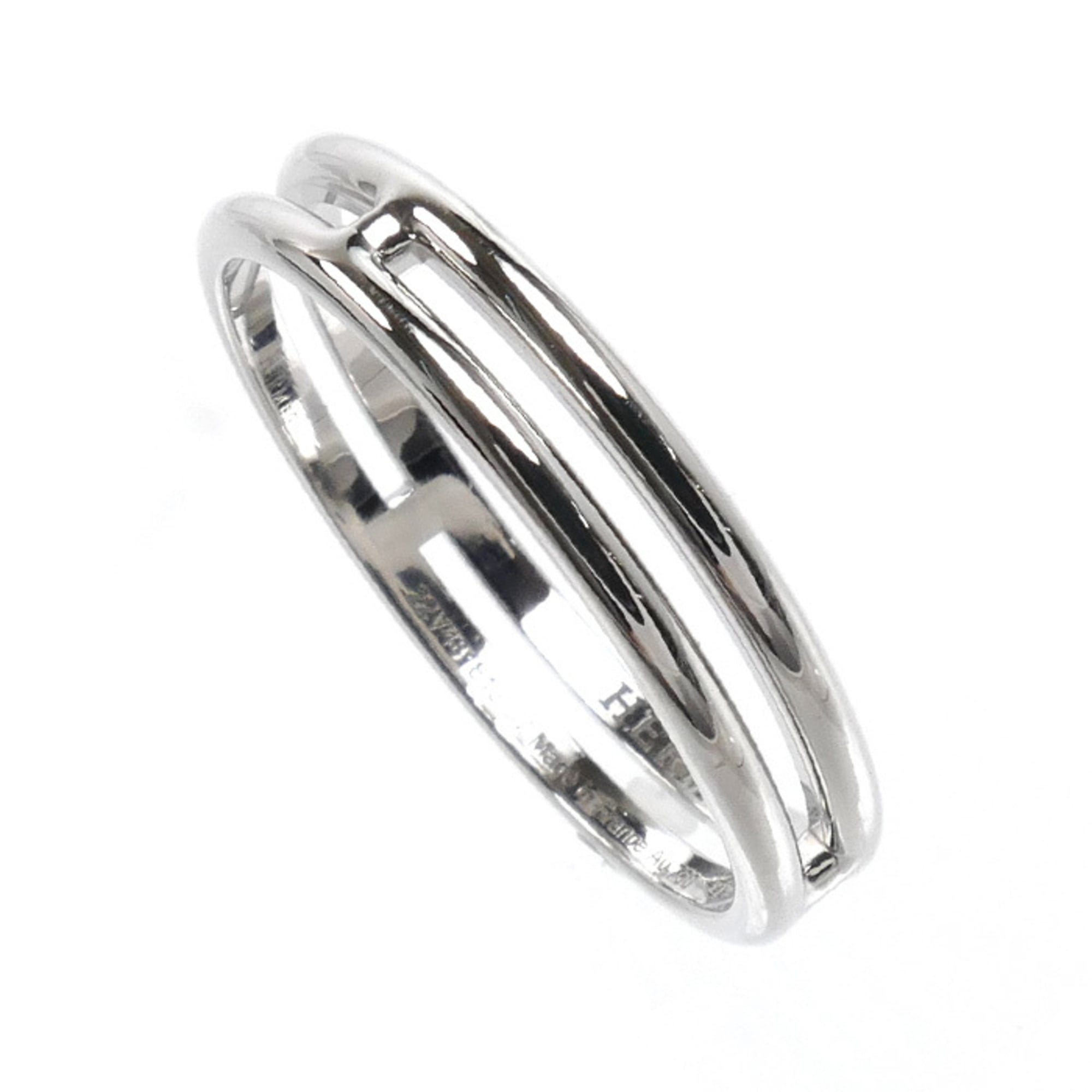 Hermes White Gold (18K) Band Ring (Pre-Owned)