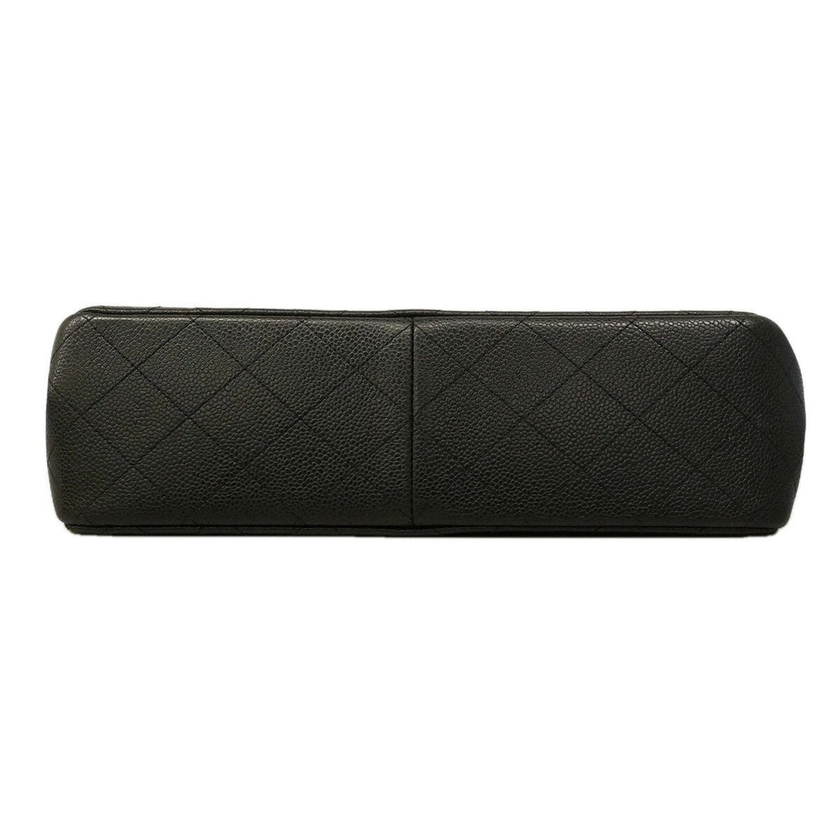 Chanel Black Grained Calfskin Shoulder Bag (Pre-Owned)