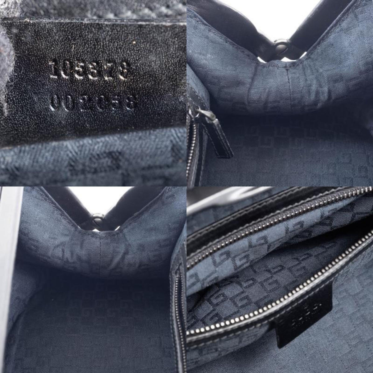 Gucci Black Leather Handbag (Pre-Owned)