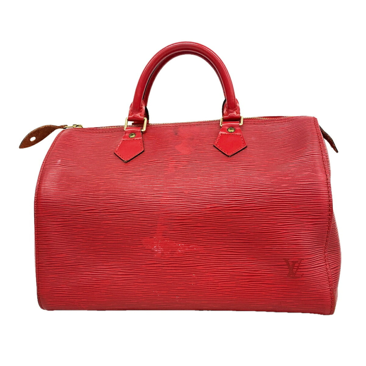 Louis Vuitton Castilian Red Handbag (Pre-Owned)