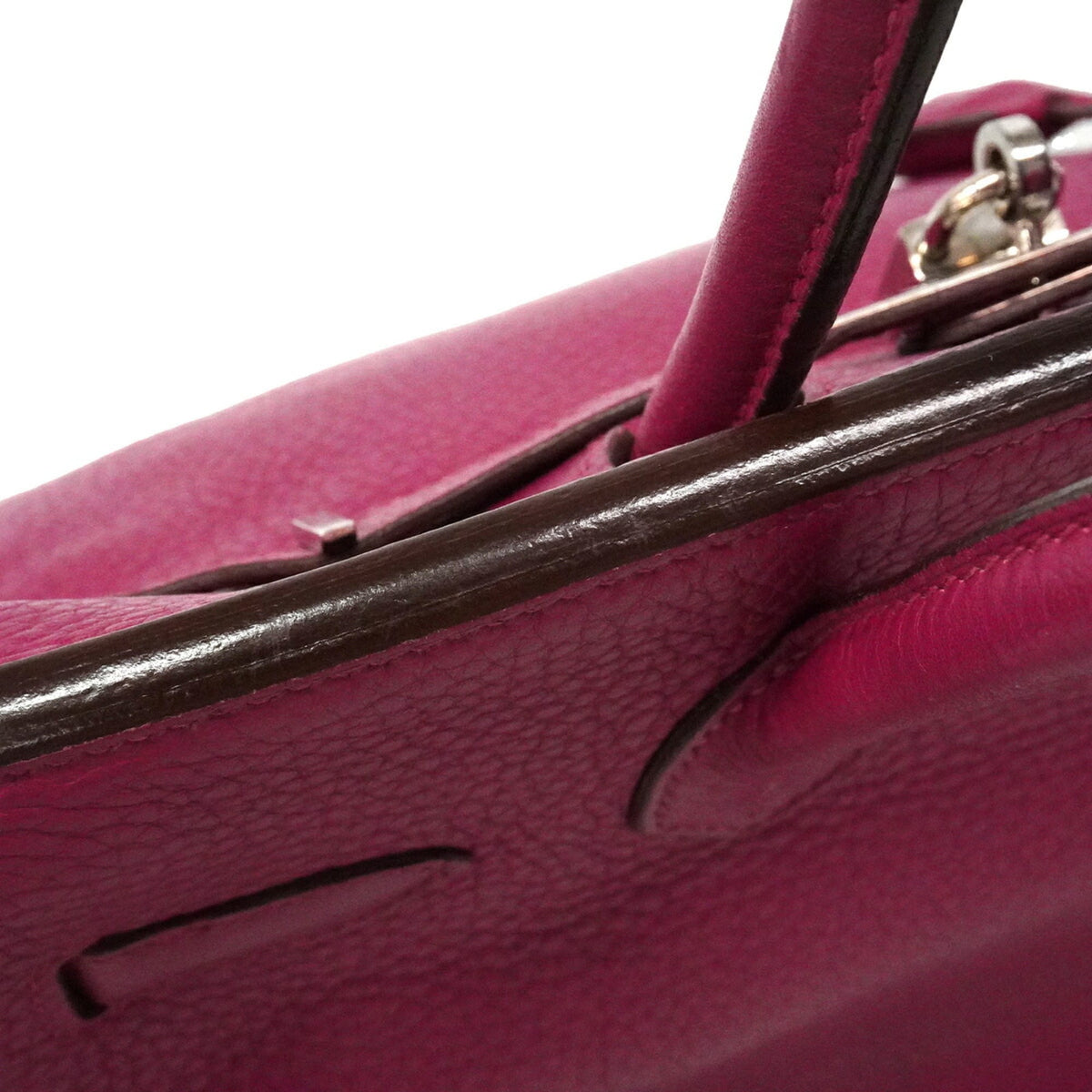 Hermes Tosca Taurillon Clemence Leather Handbag (Pre-Owned)