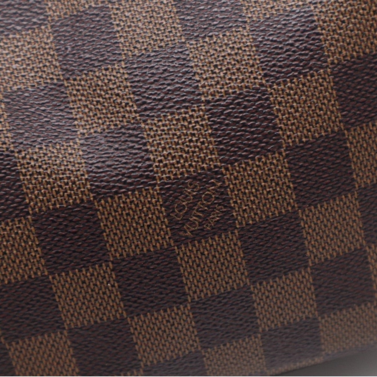 Louis Vuitton Damier Brown Coated Canvas Leather Handbag (Pre-Owned)