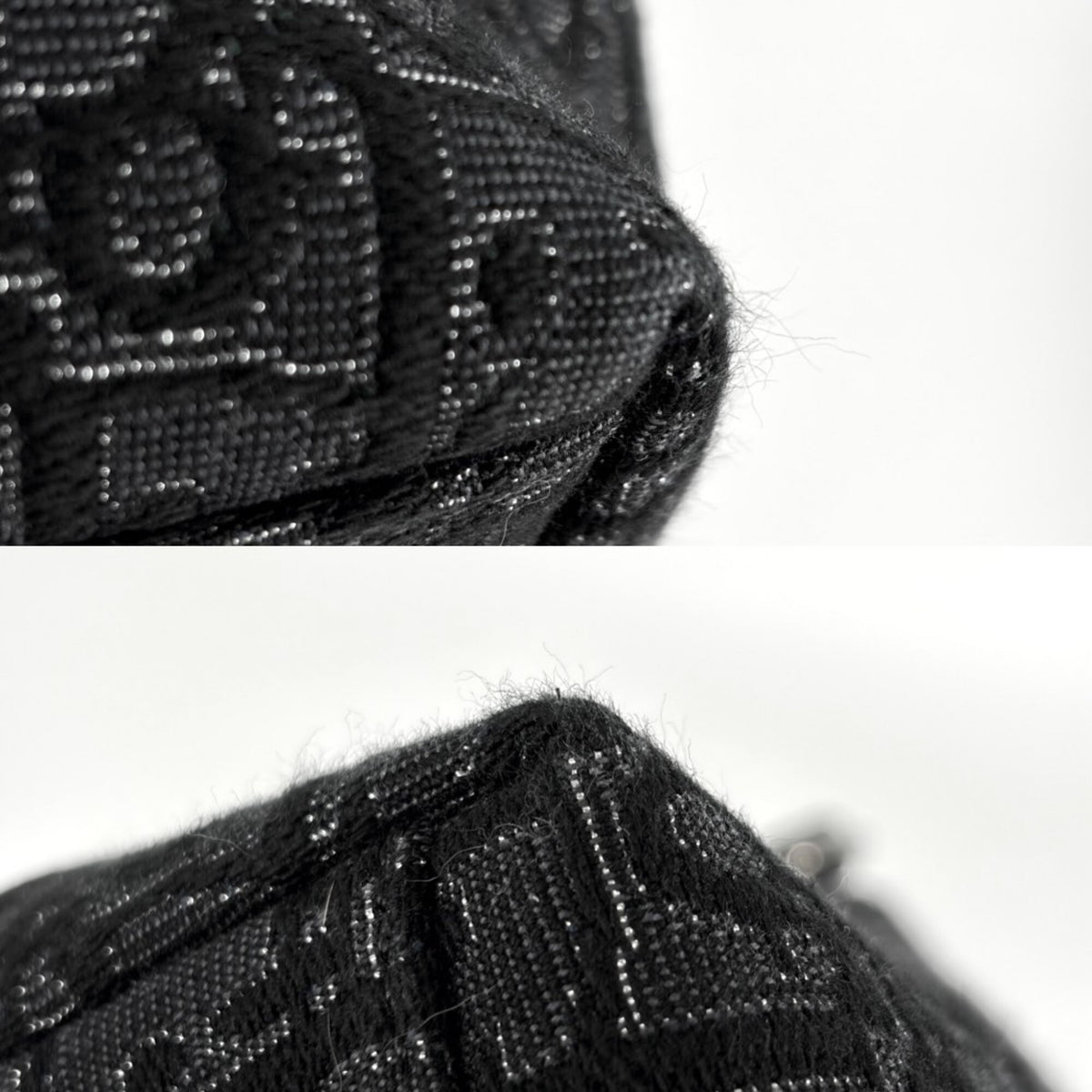 Christian Dior Black Canvas Shoulder Bag (Pre-Owned)