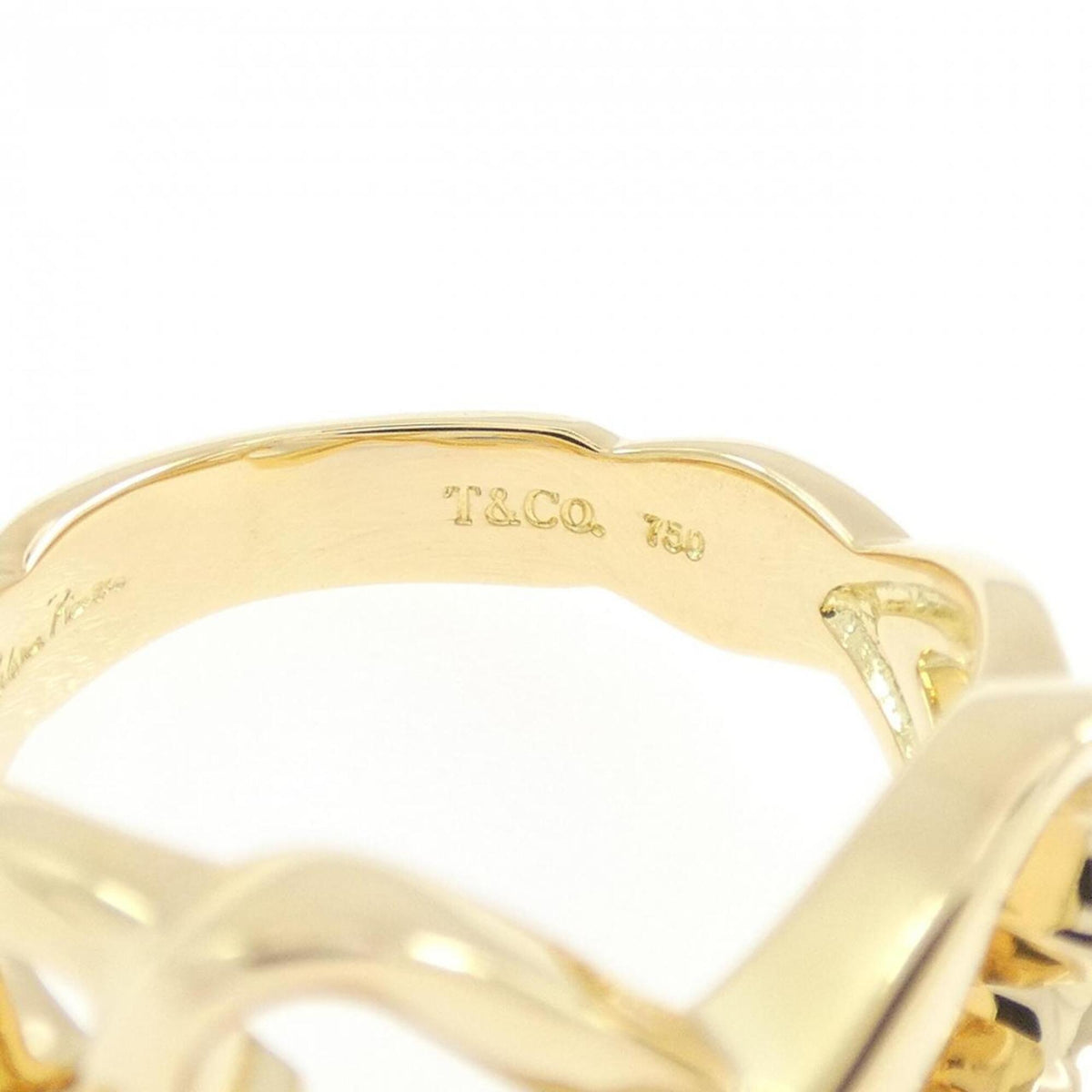 Tiffany Yellow Gold (18K) Band Ring (Pre-Owned)
