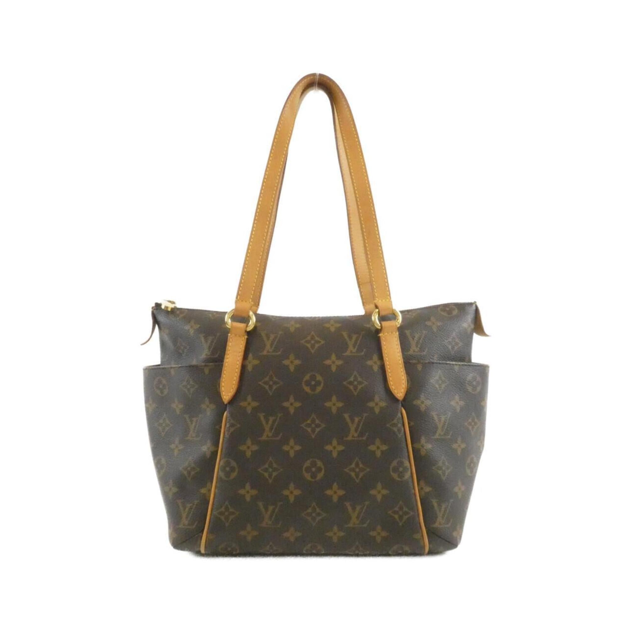 Louis Vuitton Marron Coated Canvas Handbag (Pre-Owned)