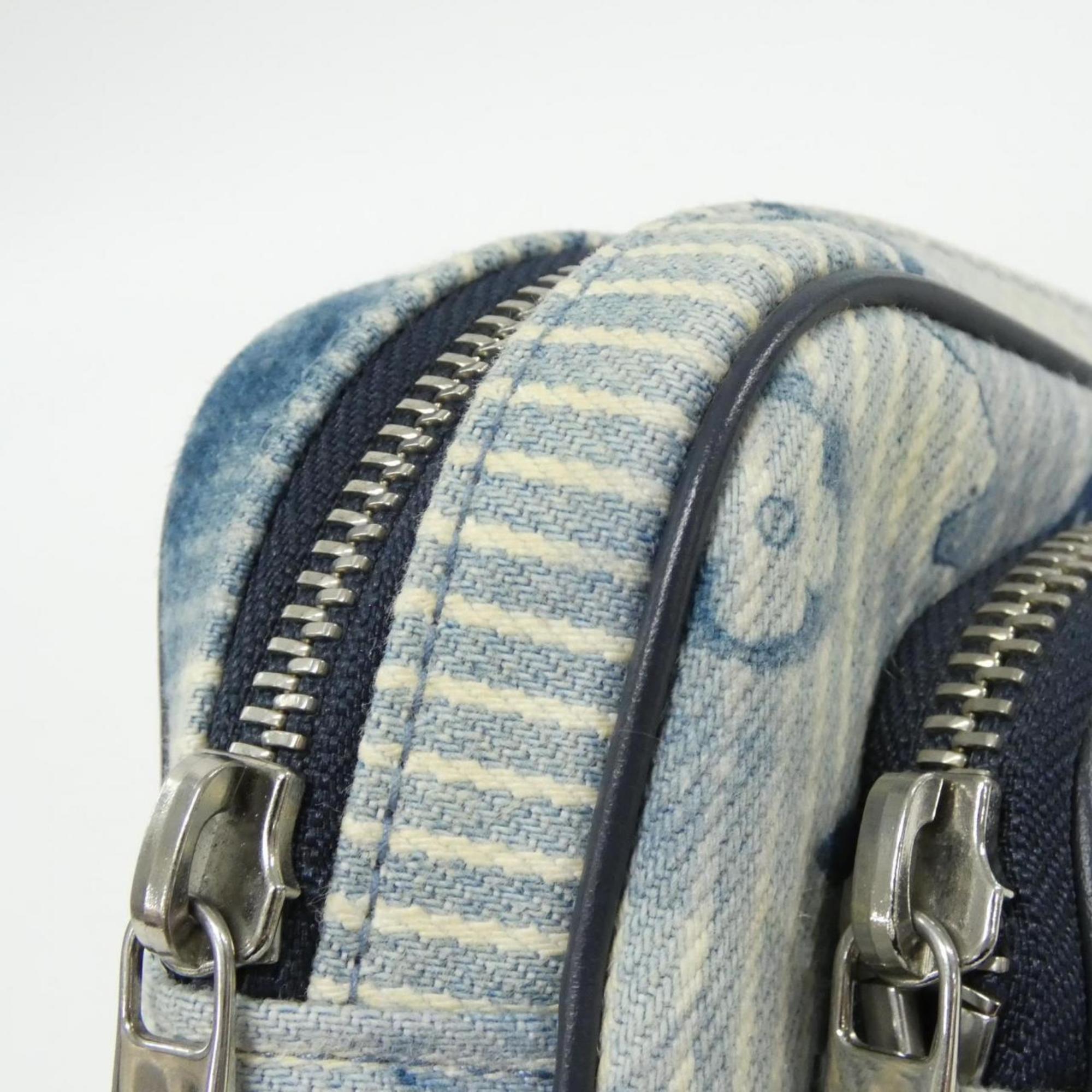 Louis Vuitton Monogram Watercolor Navy Canvas Pochette Shoulder Bag (Pre-Owned)