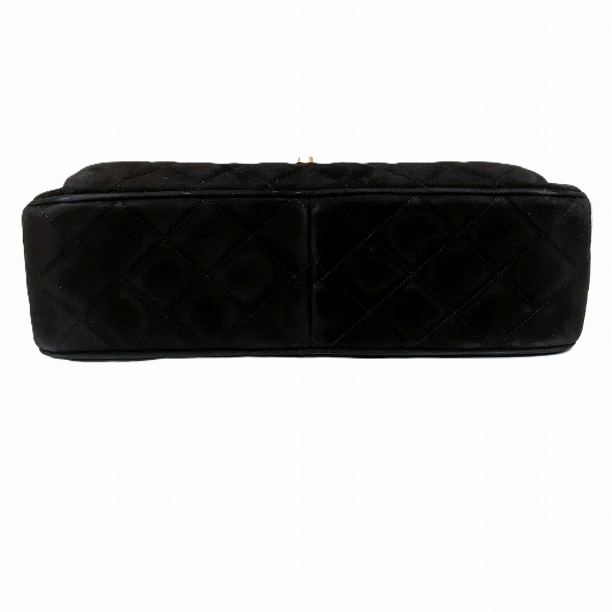 Chanel Black Suede Shoulder Bag (Pre-Owned)