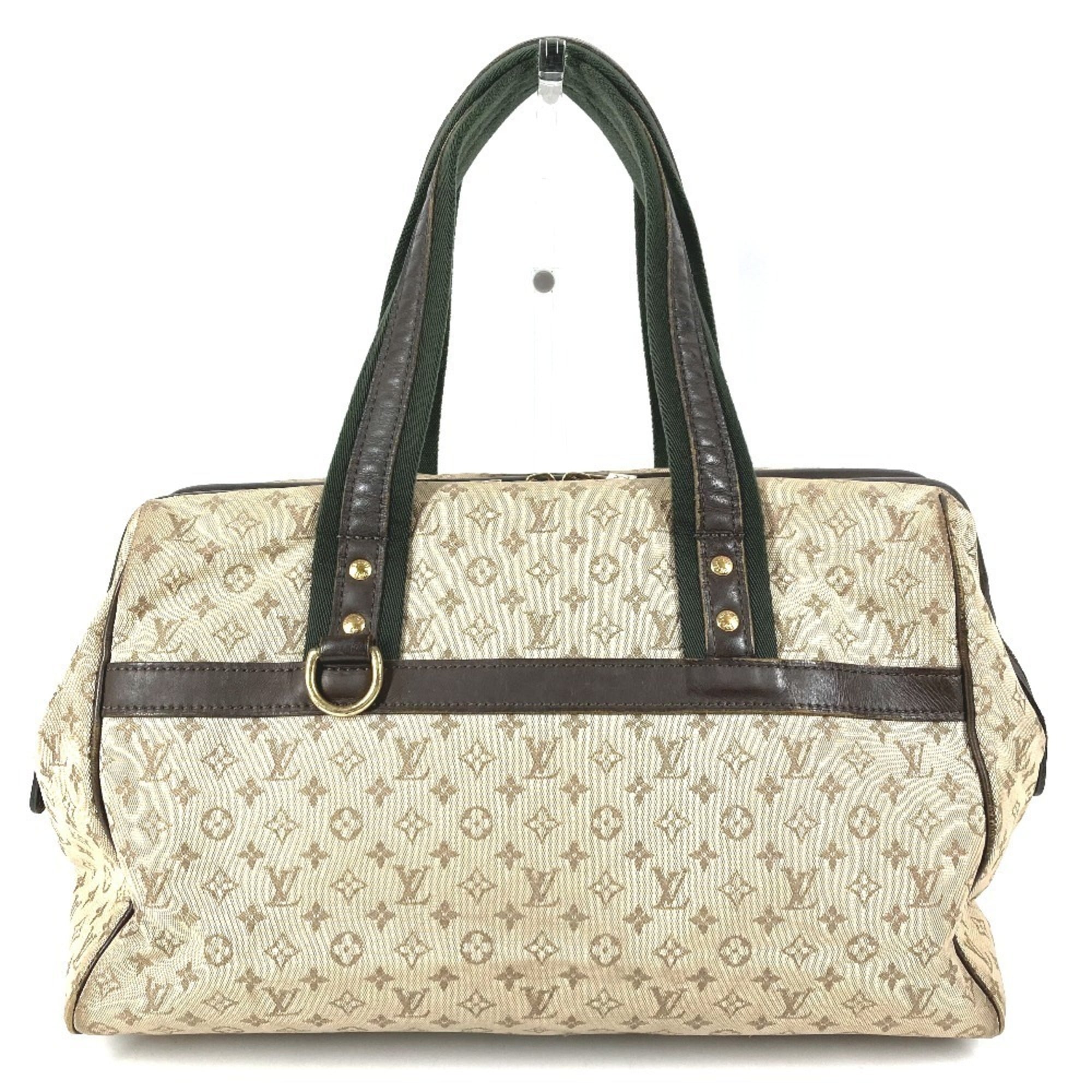 Louis Vuitton Monogram Mini Khaki Monogram Mini Boston Bag Handbag Shoulder Bag (Pre-Owned)