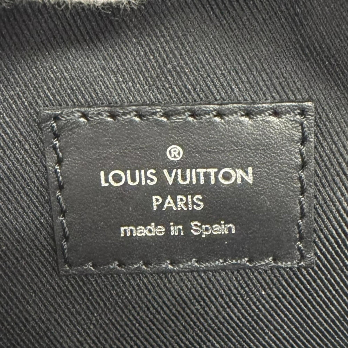 Louis Vuitton Black Monogram Eclipse Shoulder Bag (Pre-Owned)
