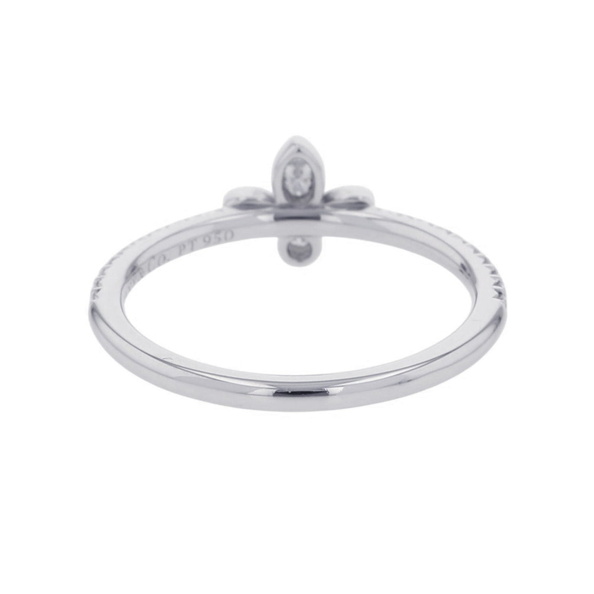 Tiffany Platinum 950 Band Ring (Pre-Owned)