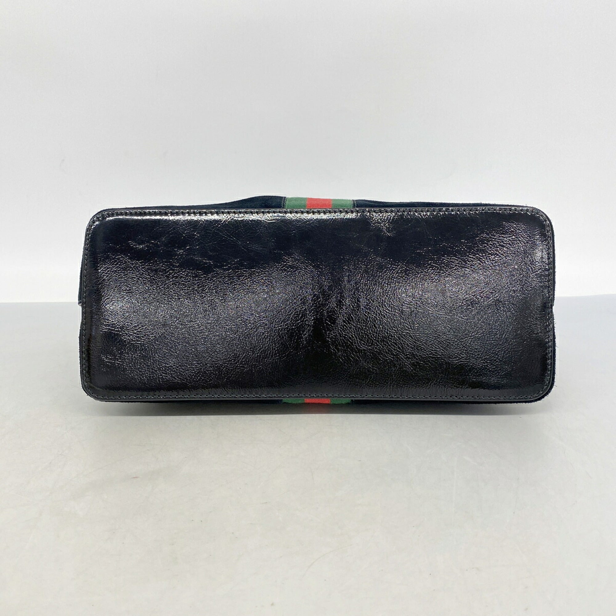 Gucci Black Suede Handbag (Pre-Owned)