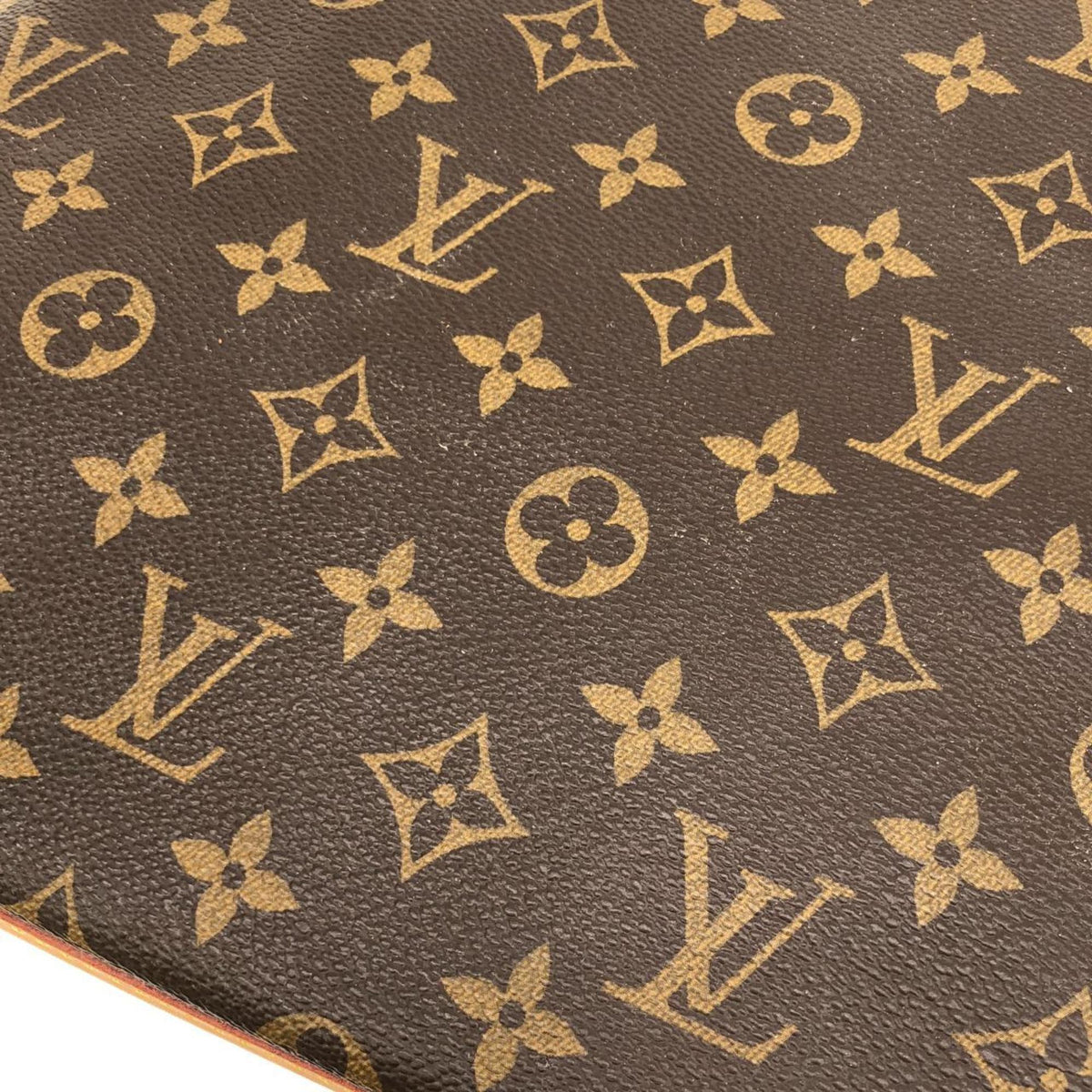 Louis Vuitton Marron Coated Canvas Handbag (Pre-Owned)