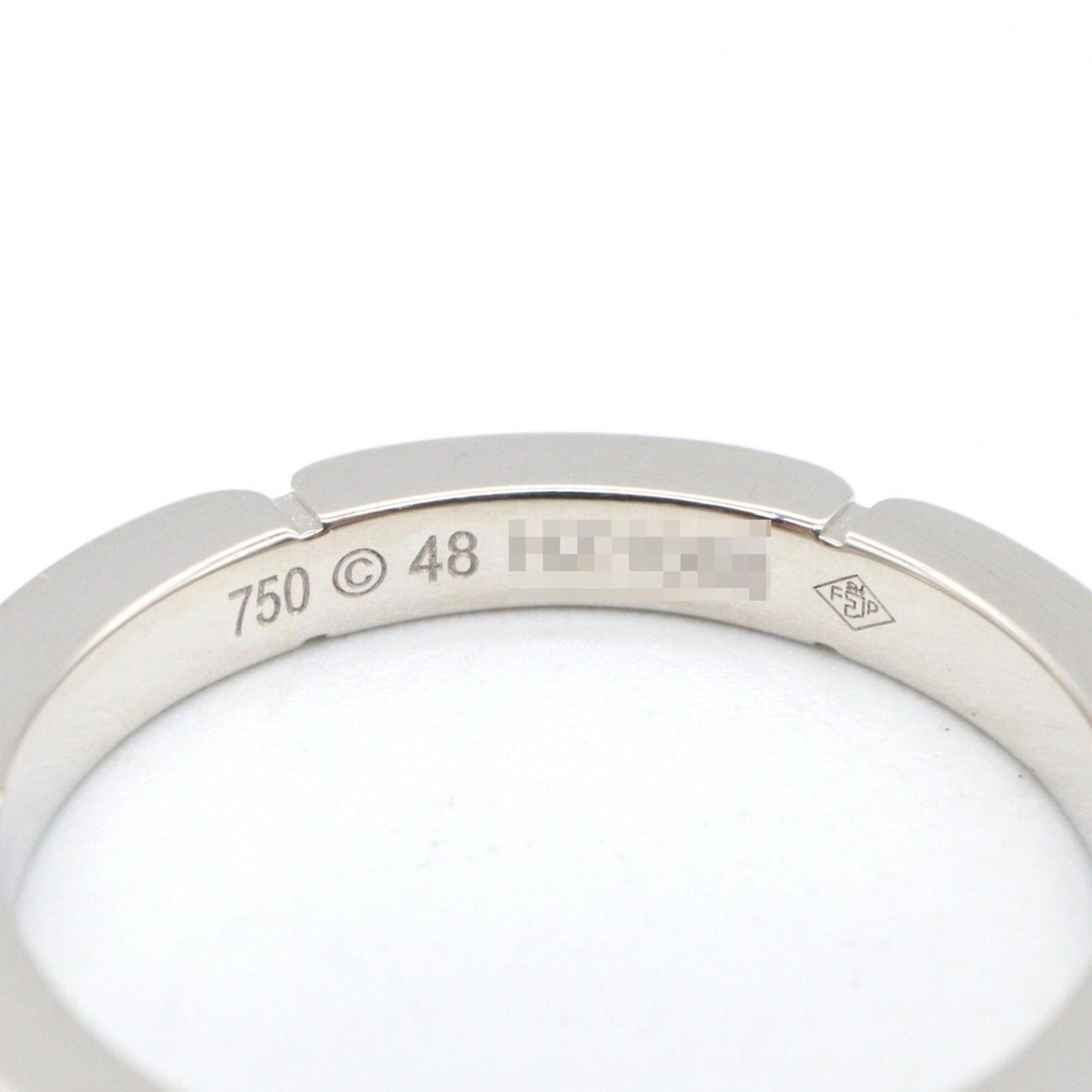 Cartier Silver White Gold (18K) Band Ring (Pre-Owned)