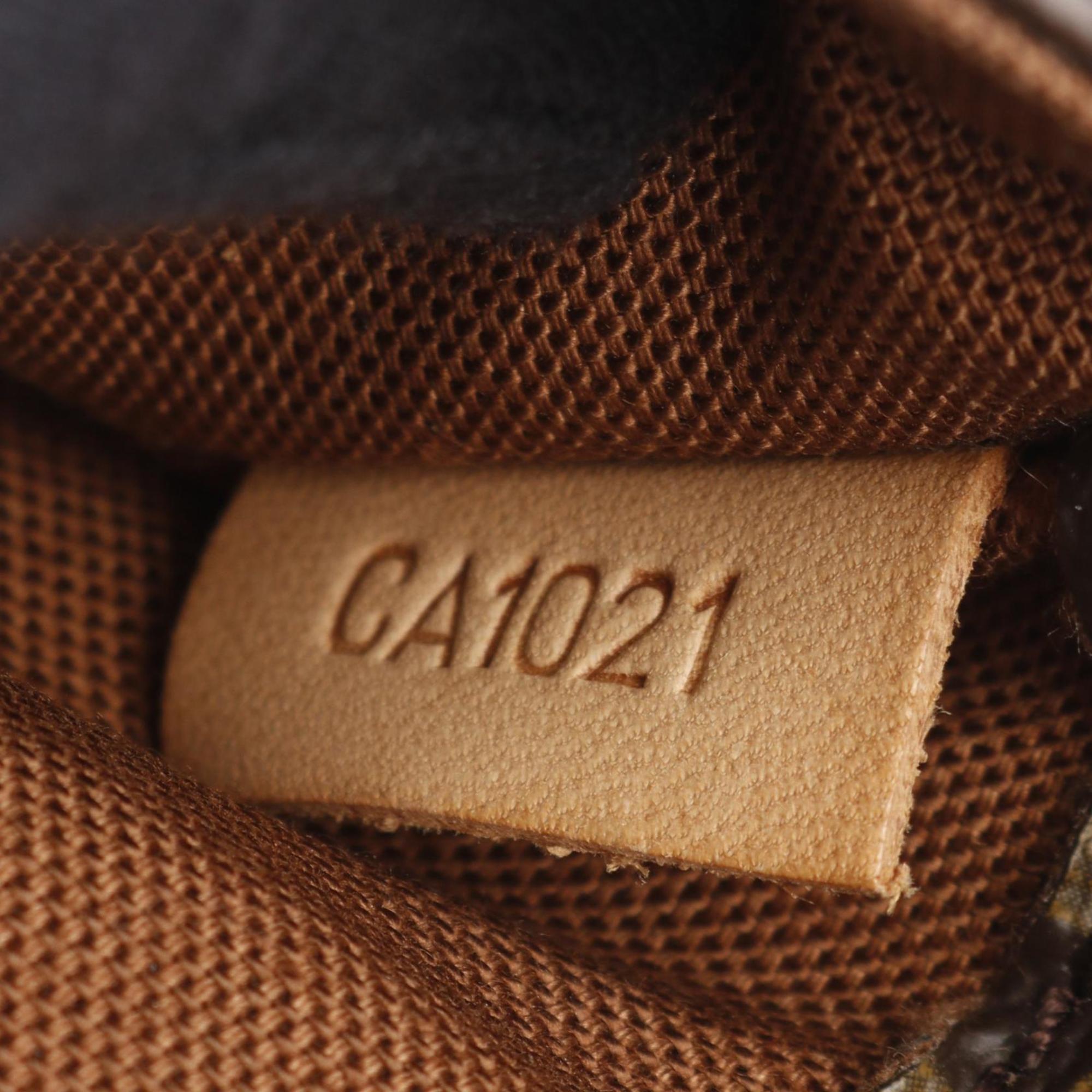 Louis Vuitton Brown Pvc Coated Canvas Leather Fanny Pack (Pre-Owned)