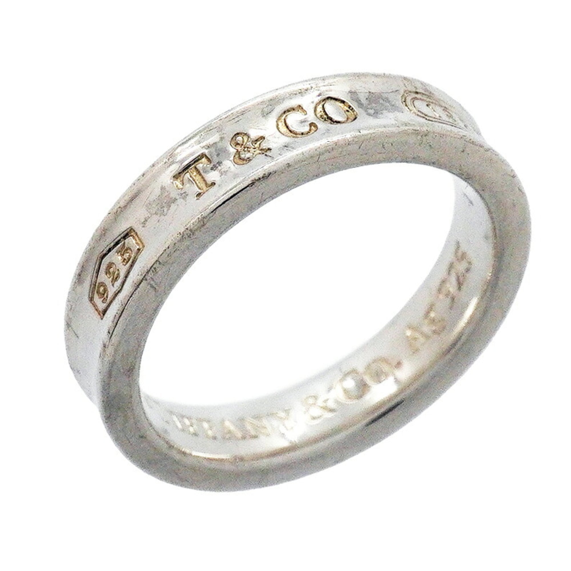 Tiffany Silver 925 Band Ring (Pre-Owned)