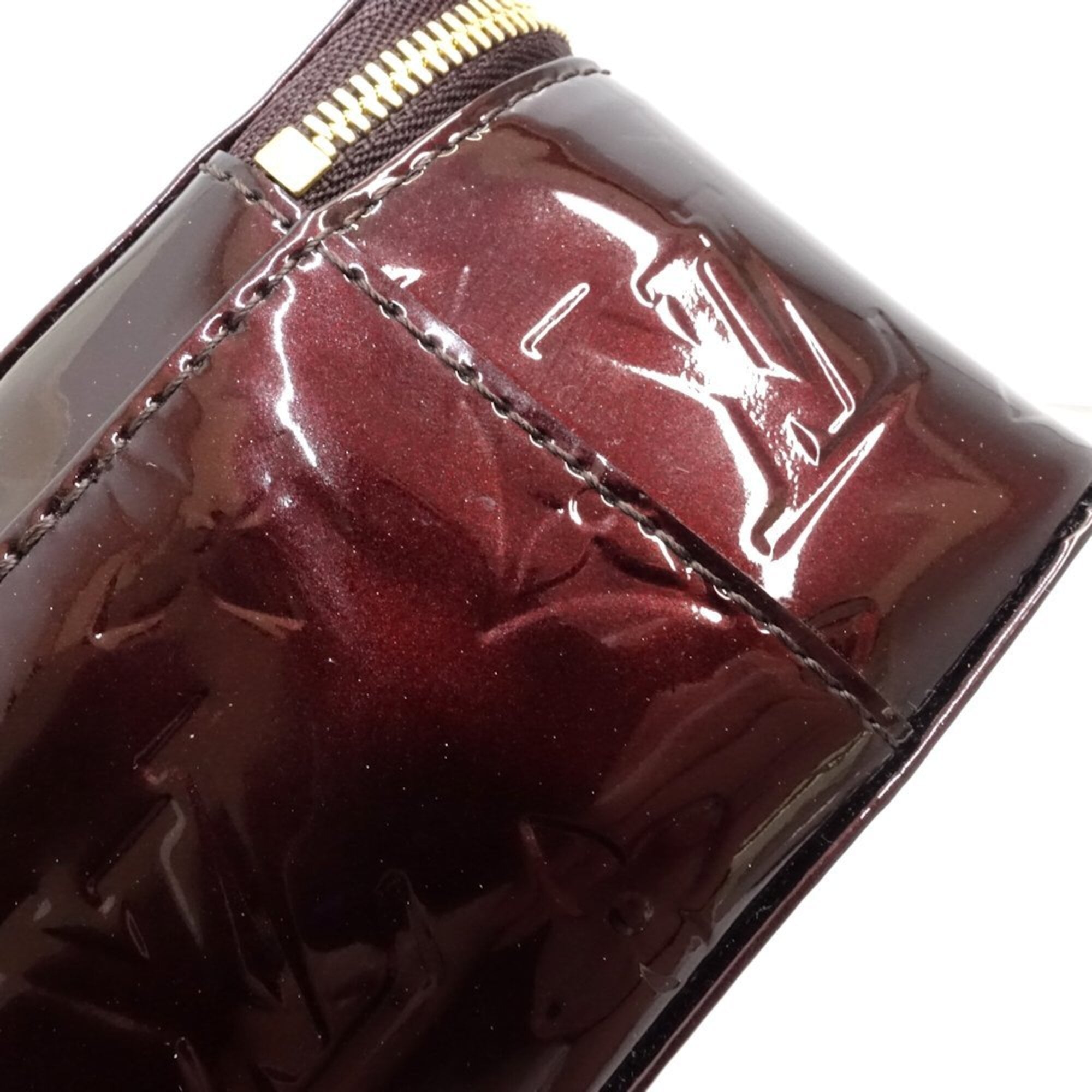 Louis Vuitton Amarante Monogram Vernis Pouch (Pre-Owned)
