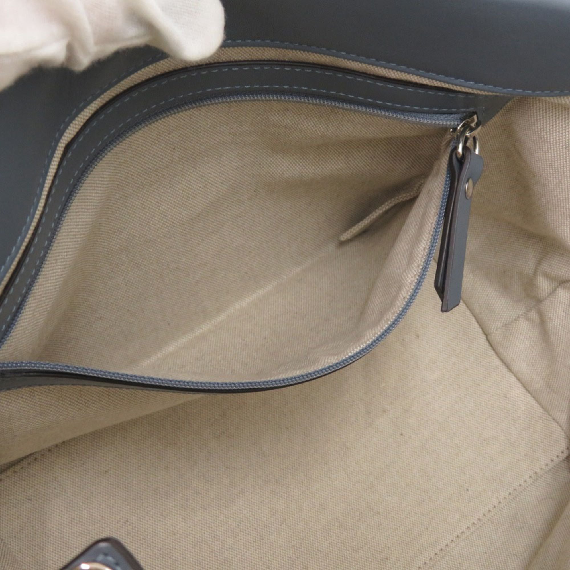 Jimmy Choo Blue Leather Handbag (Pre-Owned)