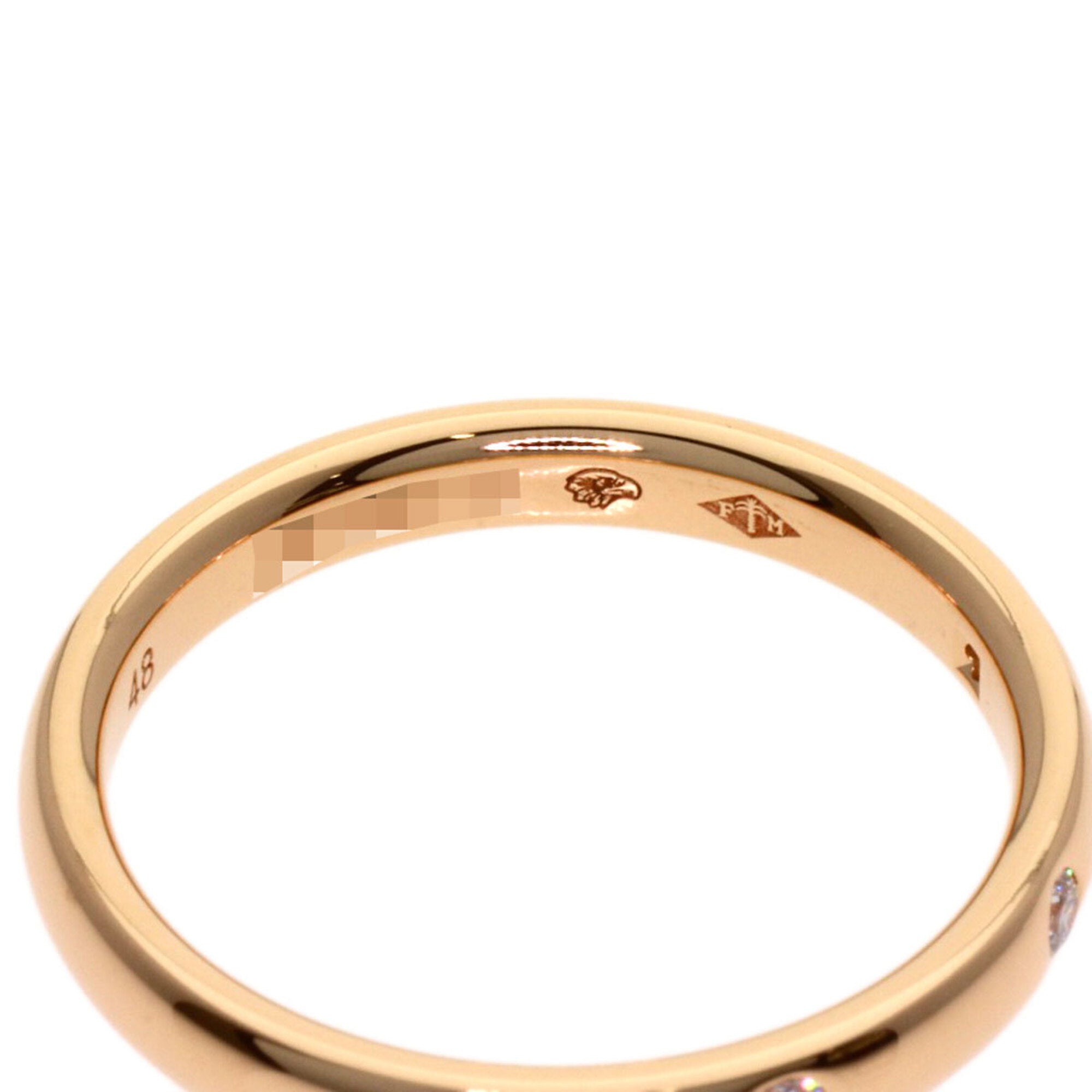 Van Cleef & Arpels Pink Gold (18K) Band Ring (Pre-Owned)