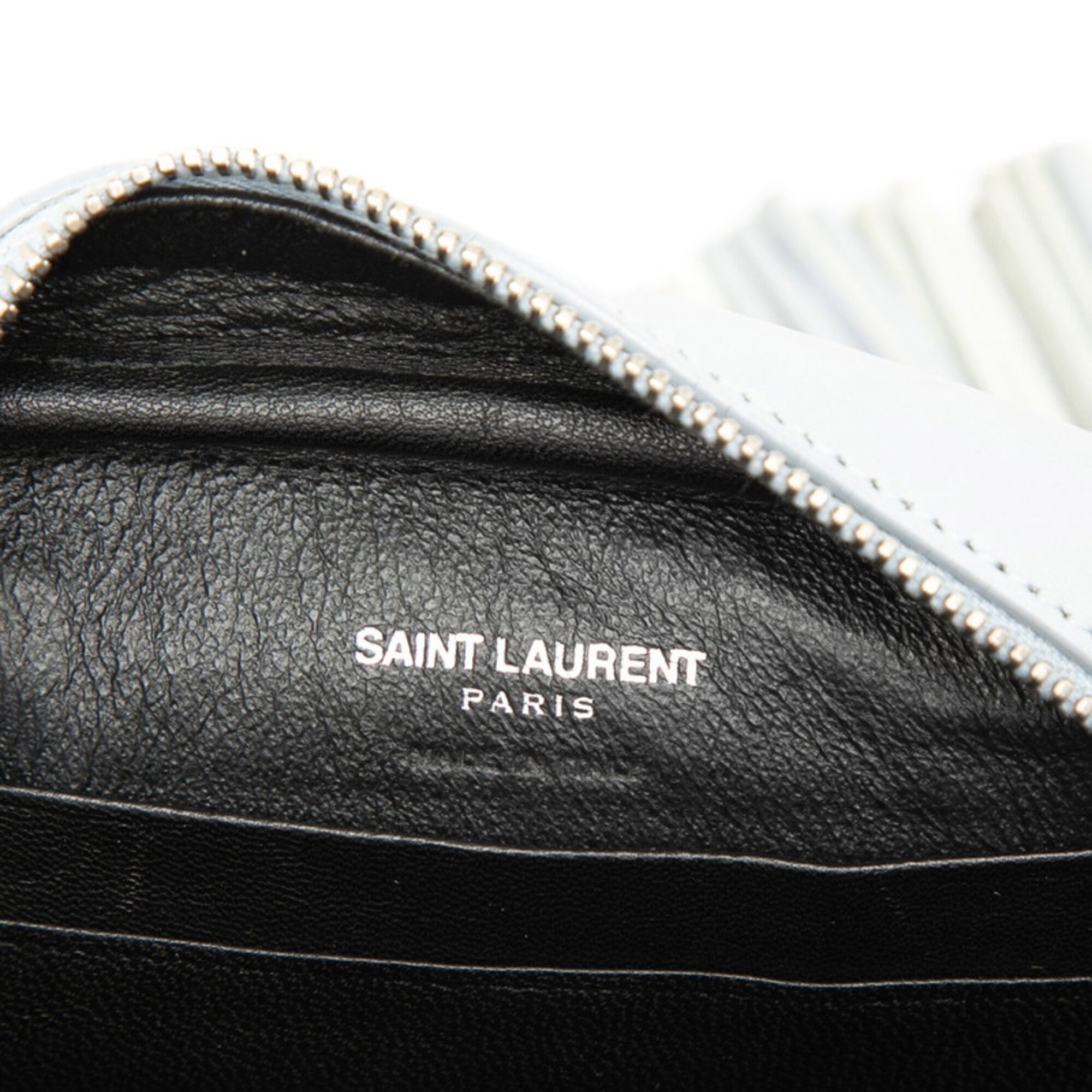 Saint Laurent Blue Leather Shoulder Bag (Pre-Owned)