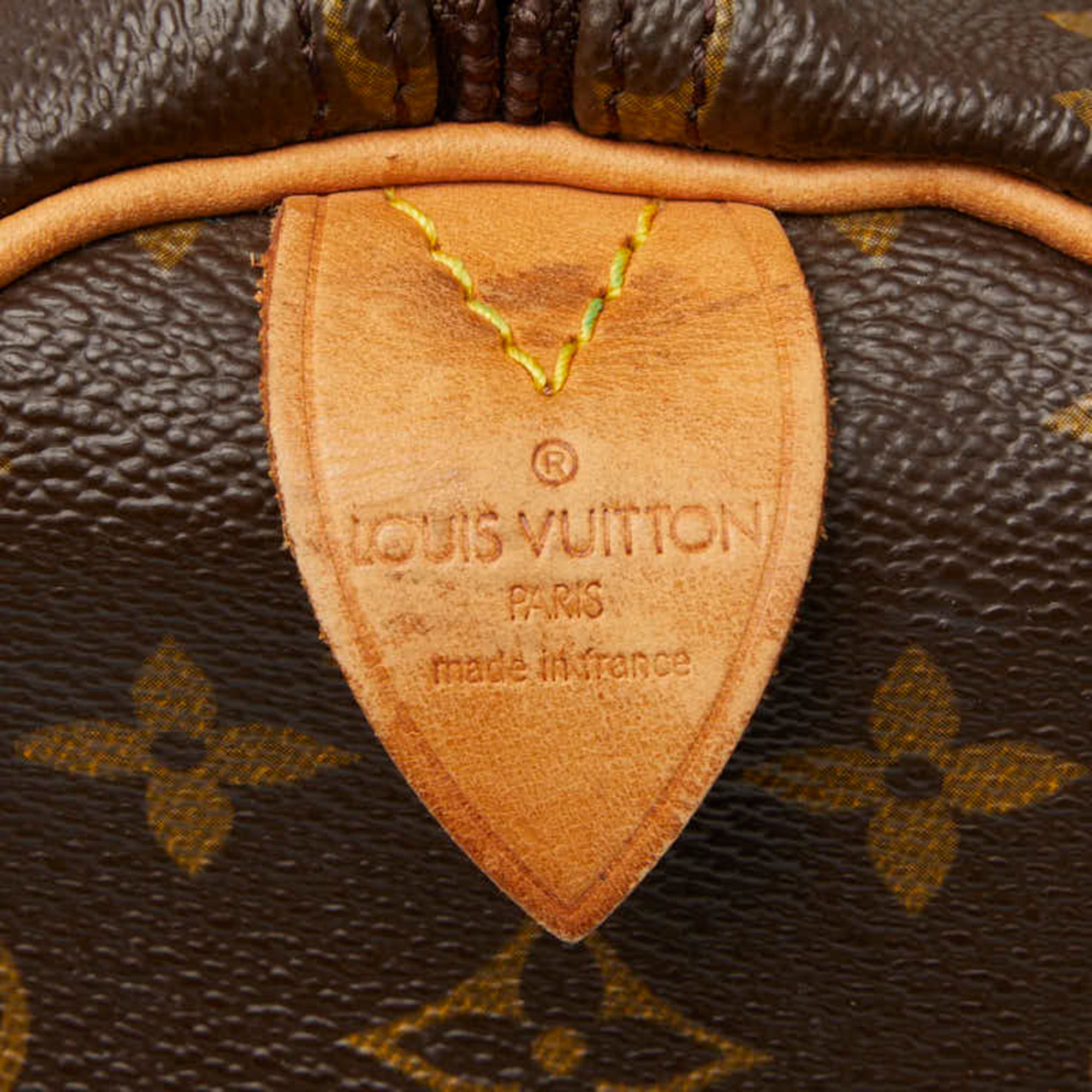 Louis Vuitton Brown Pvc Leather Boston Bag (Pre-Owned)