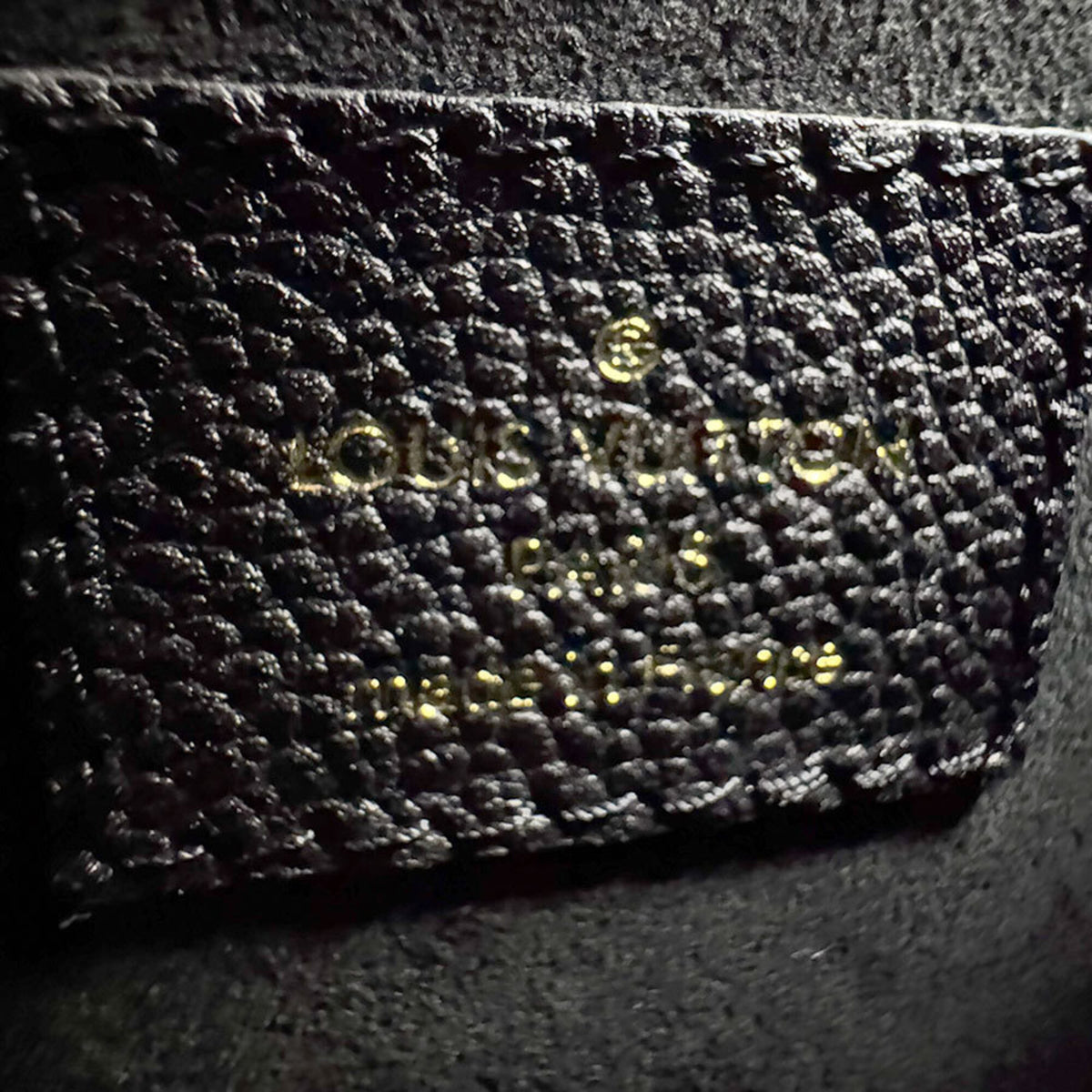 Louis Vuitton Noir Monogram Empreinte Handbag Shoulder Bag (Pre-Owned)