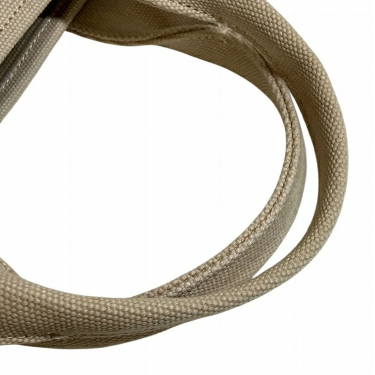 Coach Beige Canvas Shoulder Bag Tote Bag (Pre-Owned)