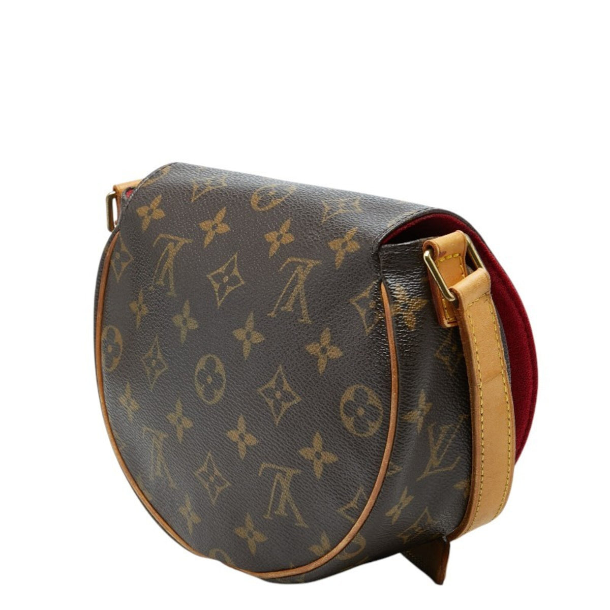 Louis Vuitton Brown Pvc Leather Shoulder Bag (Pre-Owned)