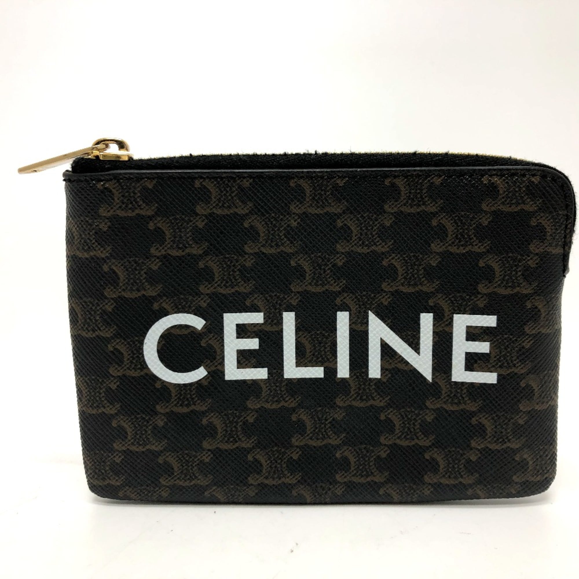 Celine Brown Other Coin Purse/Coin Case (Pre-Owned)