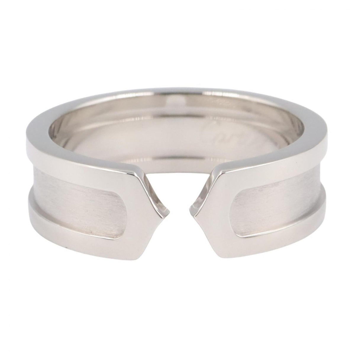 Cartier Silver White Gold (18K) Band Ring (Pre-Owned)