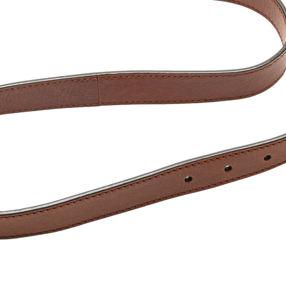 Saint Laurent Brown Pvc Leather Shoulder Bag (Pre-Owned)