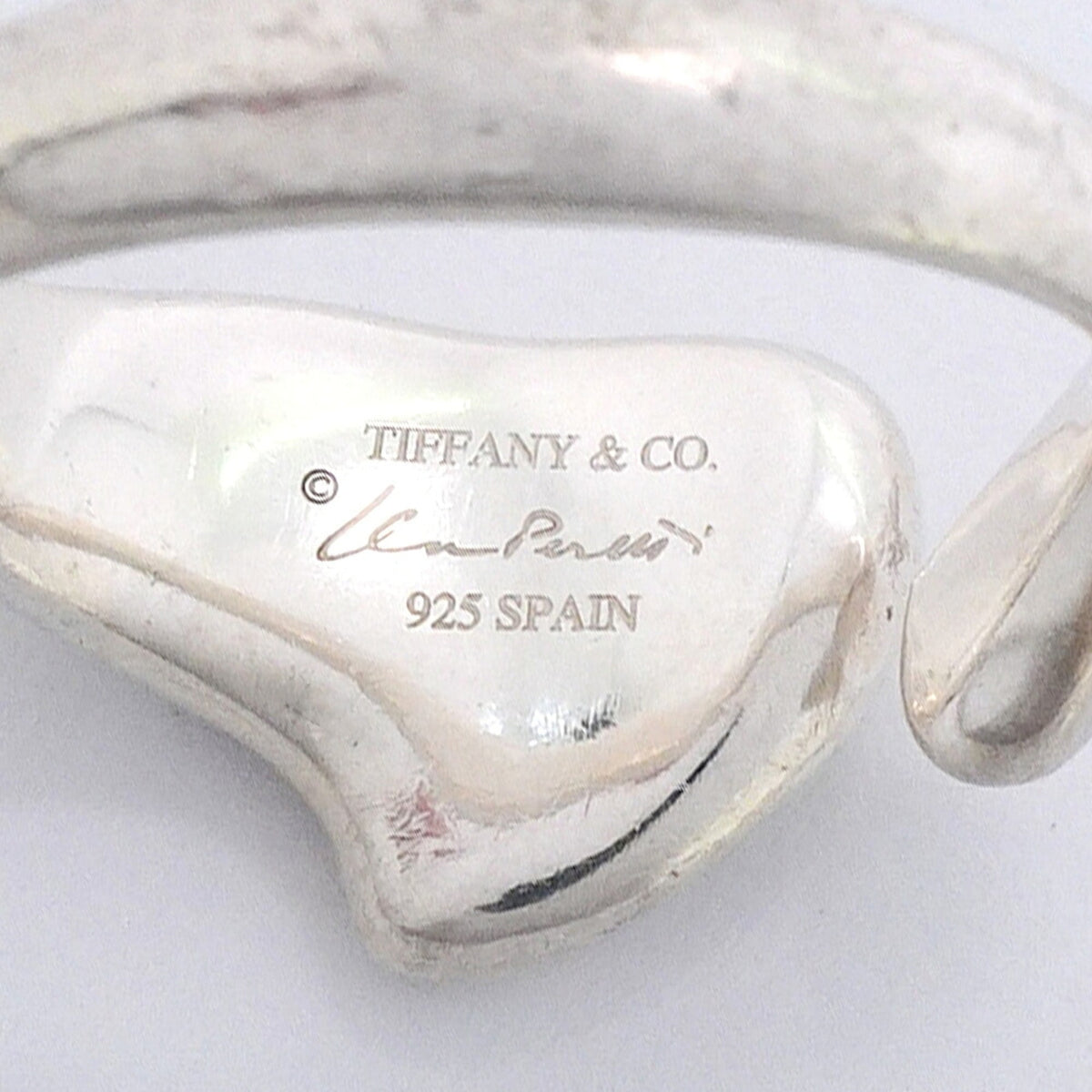 Tiffany Silver 925 Band Ring (Pre-Owned)