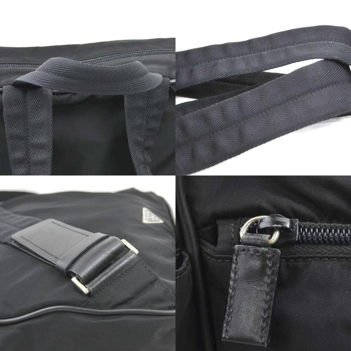 Prada Black Nylon Handbag (Pre-Owned)