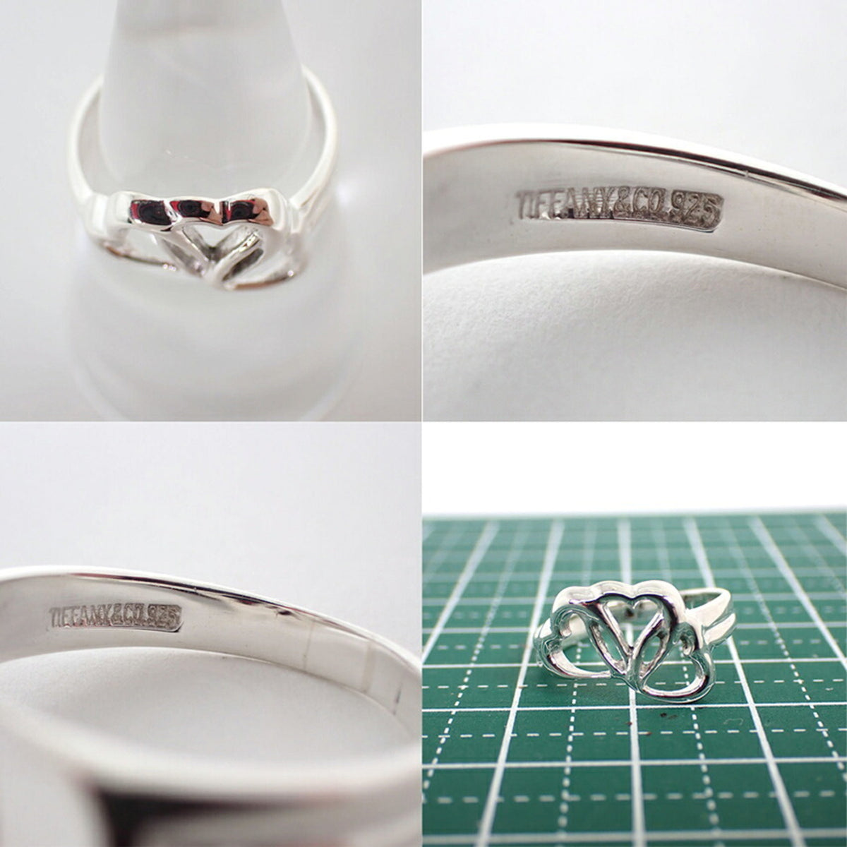 Tiffany Sterling Silver 925 Band Ring (Pre-Owned)