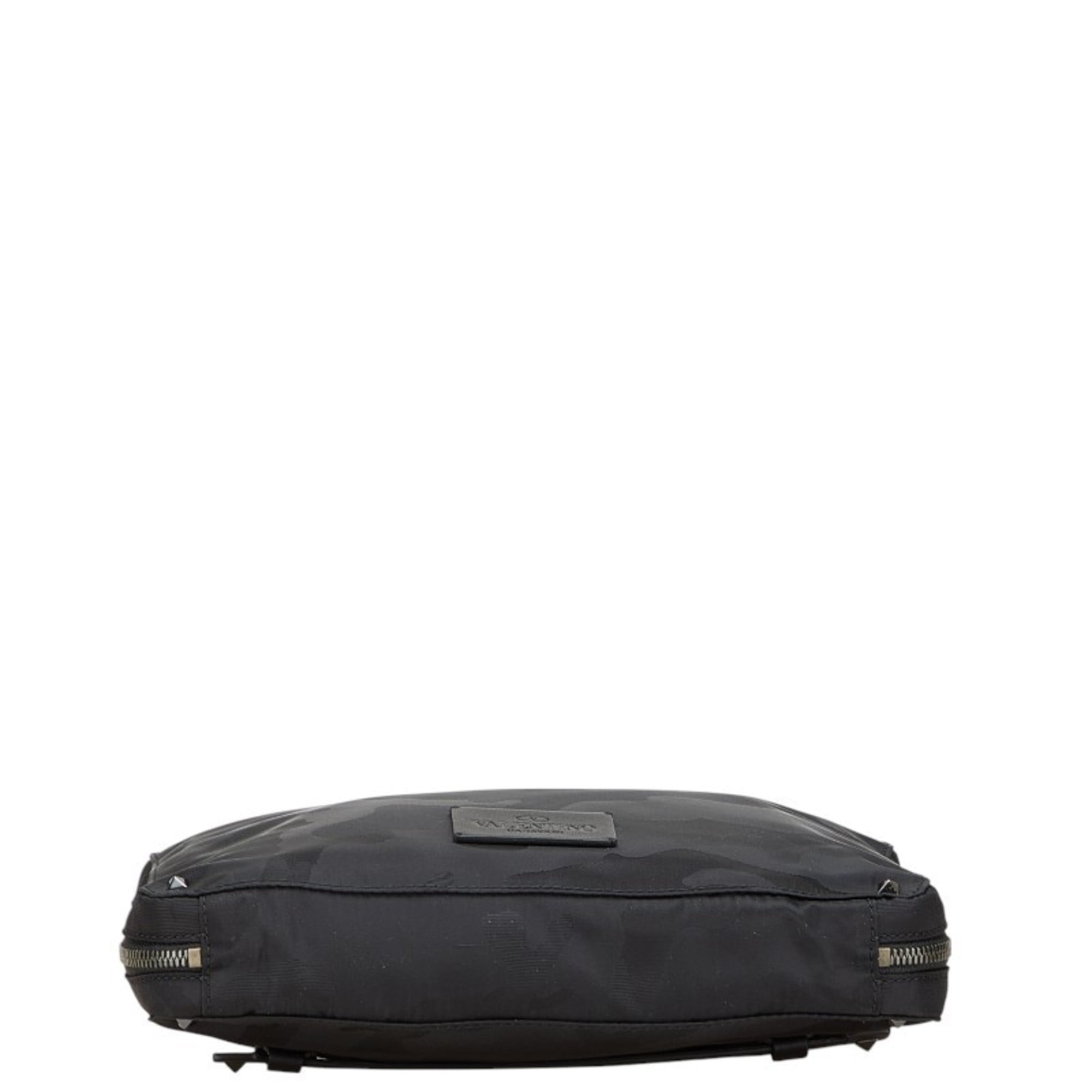 Valentino Black Nylon Clutch Bag (Pre-Owned)