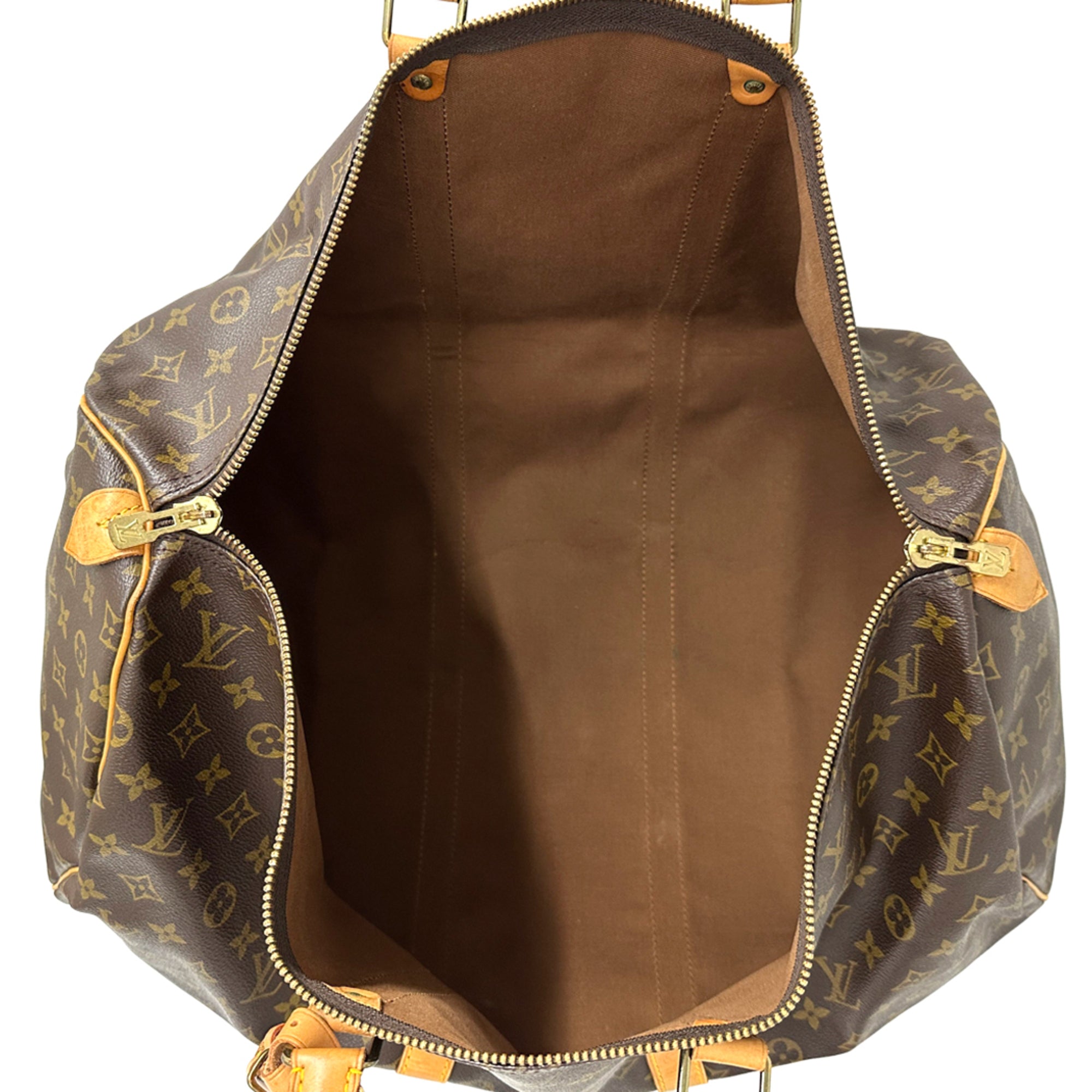 Louis Vuitton Brown Monogram Monogram Boston Bag Handbag (Pre-Owned)