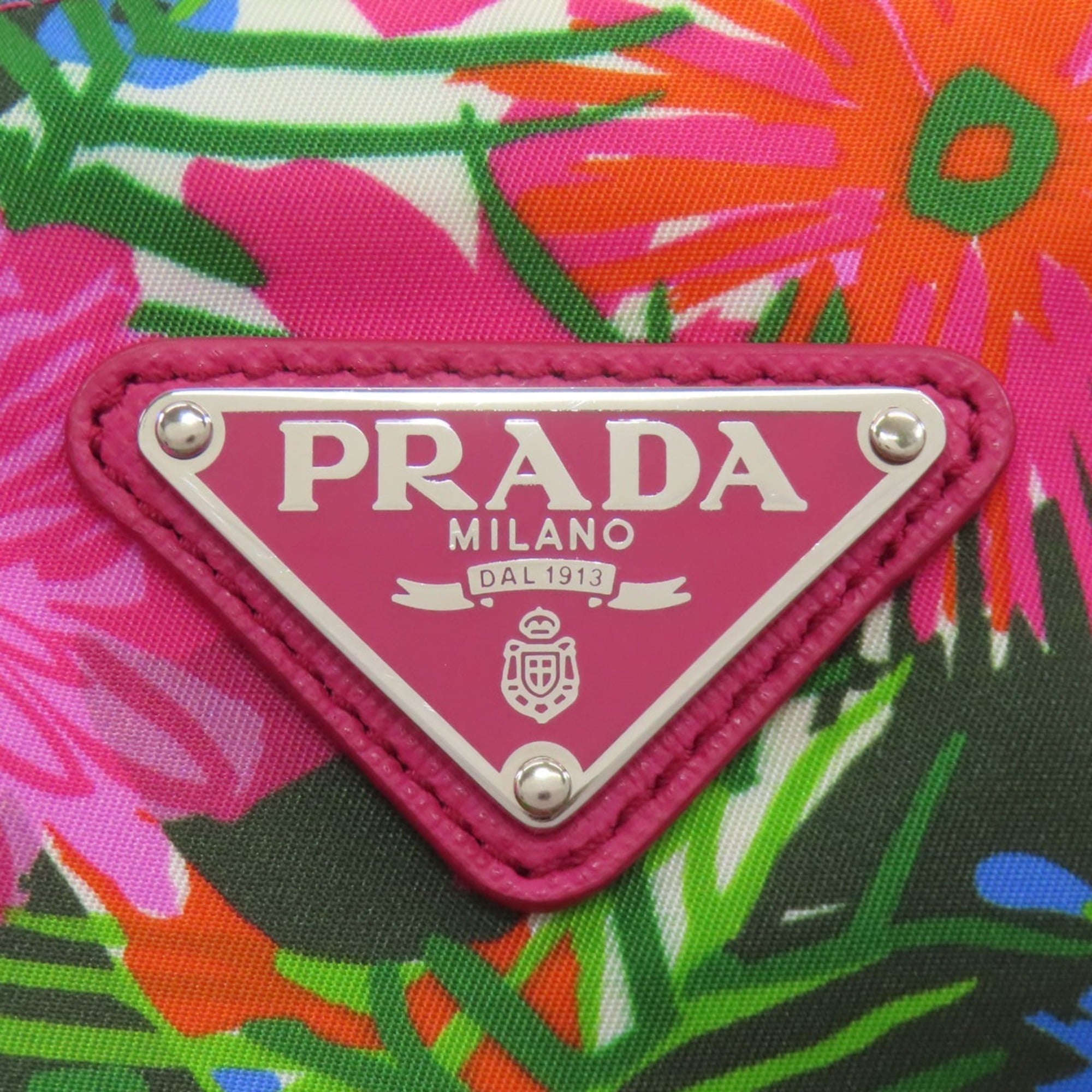 Prada Pink Nylon Tote Bag (Pre-Owned)