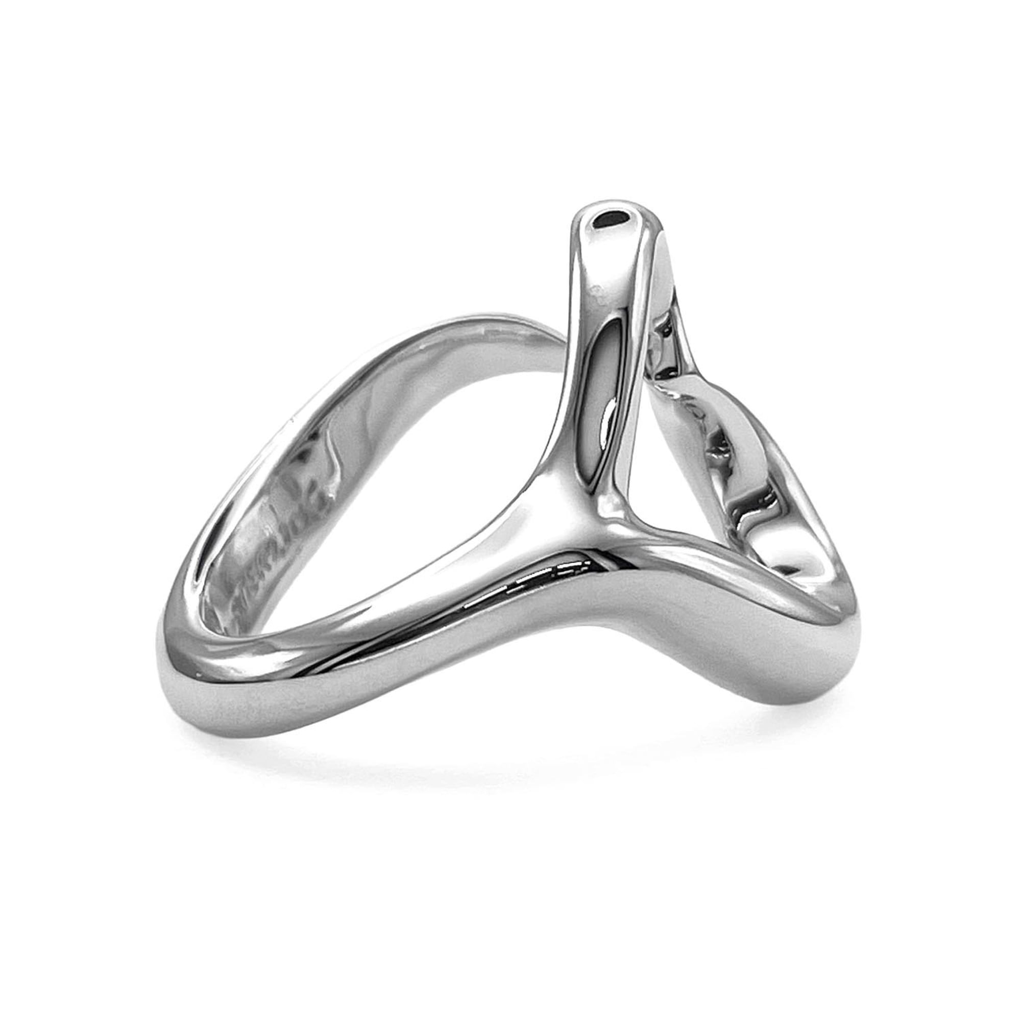 Tiffany Silver Silver 925 Band Ring (Pre-Owned)