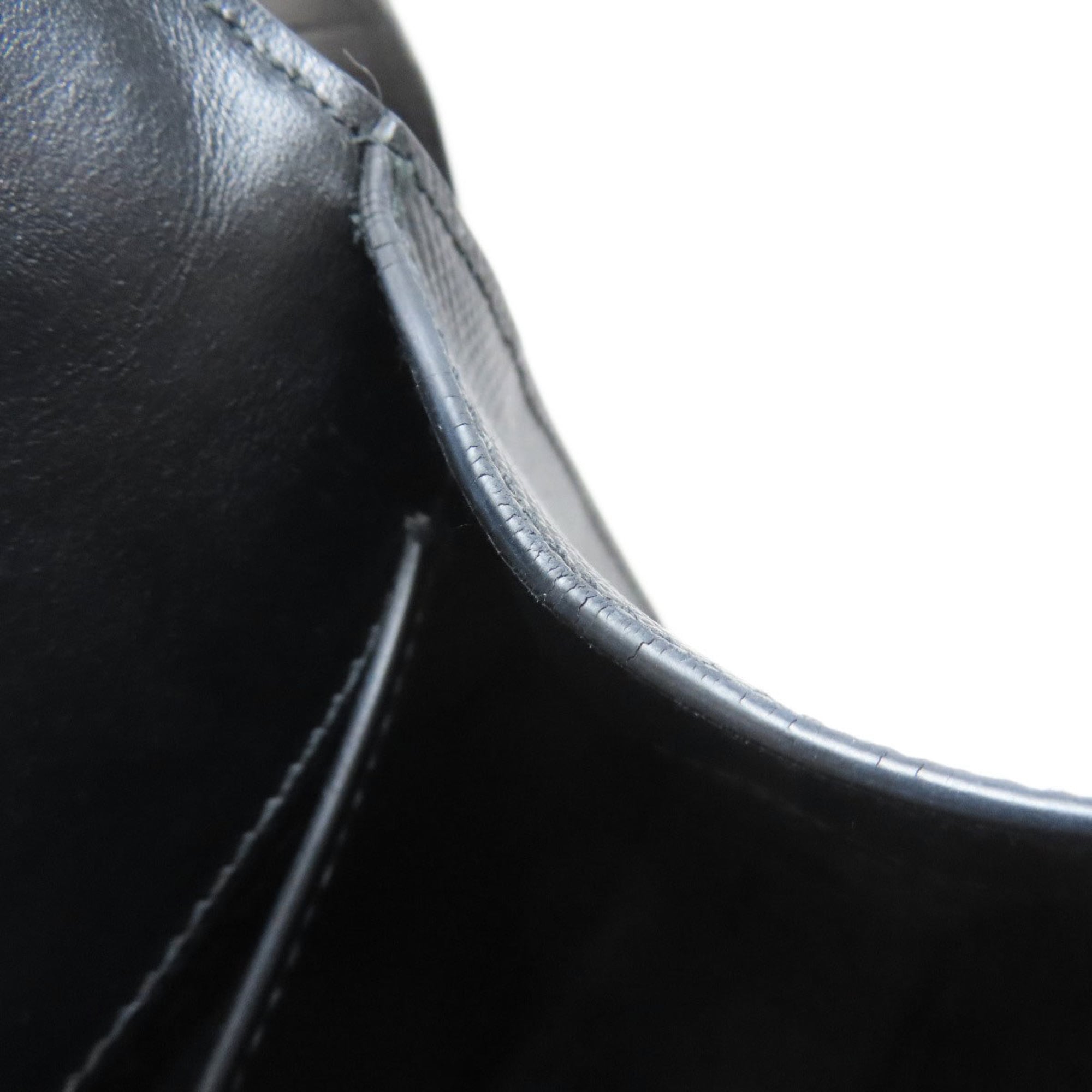 Prada Saffiano Black Saffiano Shoulder Bag (Pre-Owned)